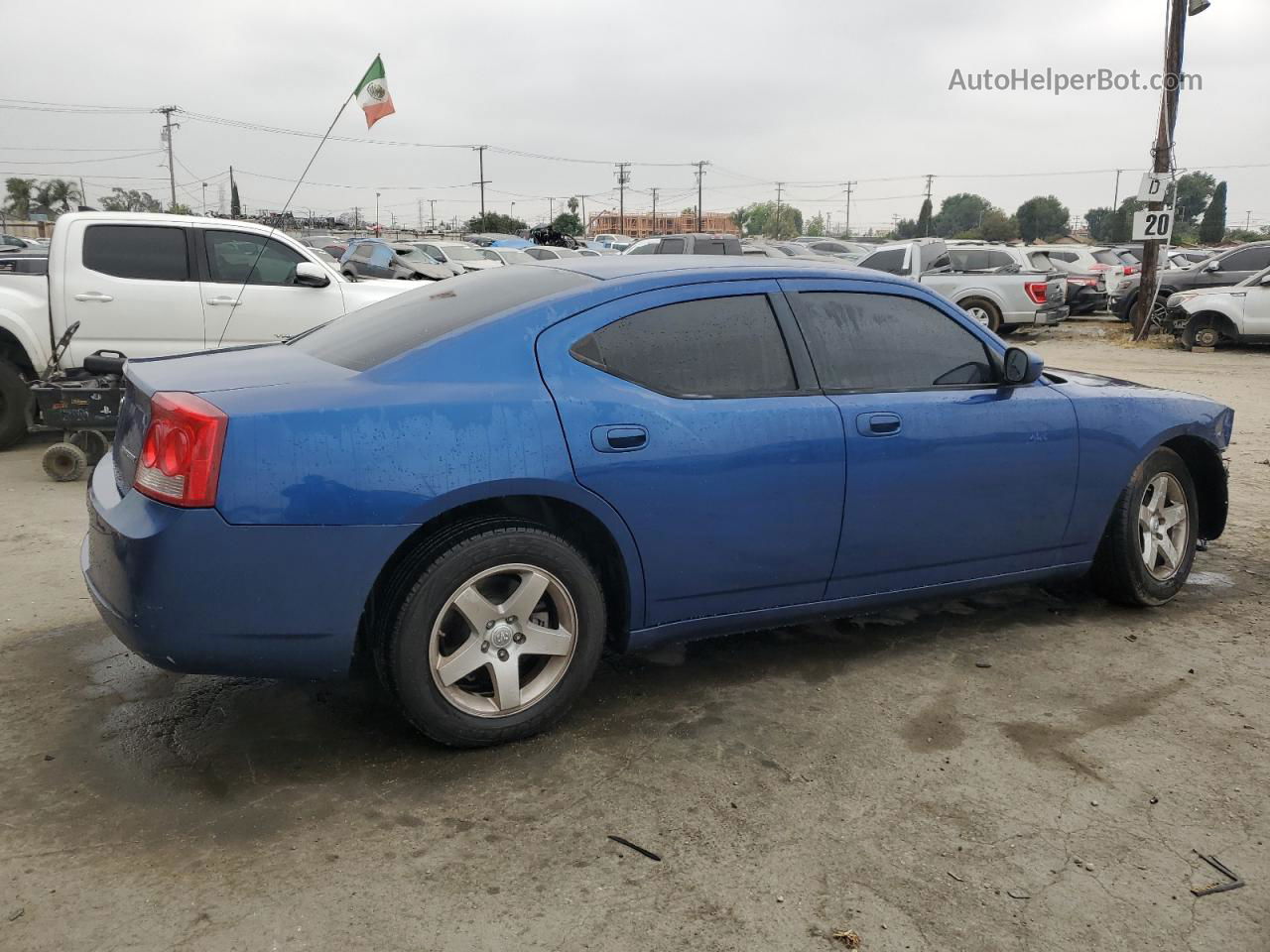 2010 Dodge Charger  Синий vin: 2B3CA4CD9AH288017