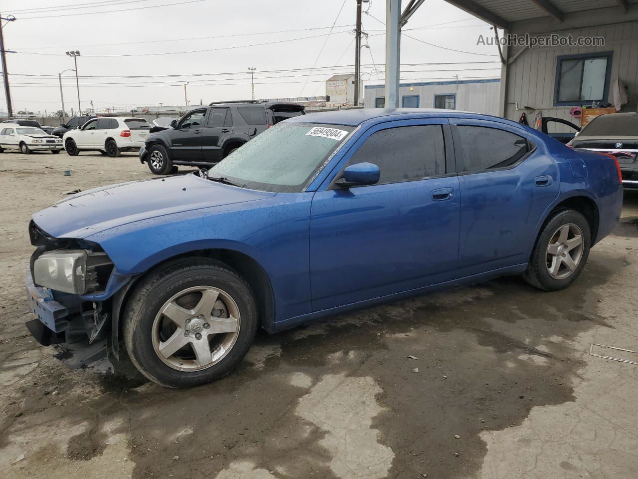 2010 Dodge Charger  Синий vin: 2B3CA4CD9AH288017