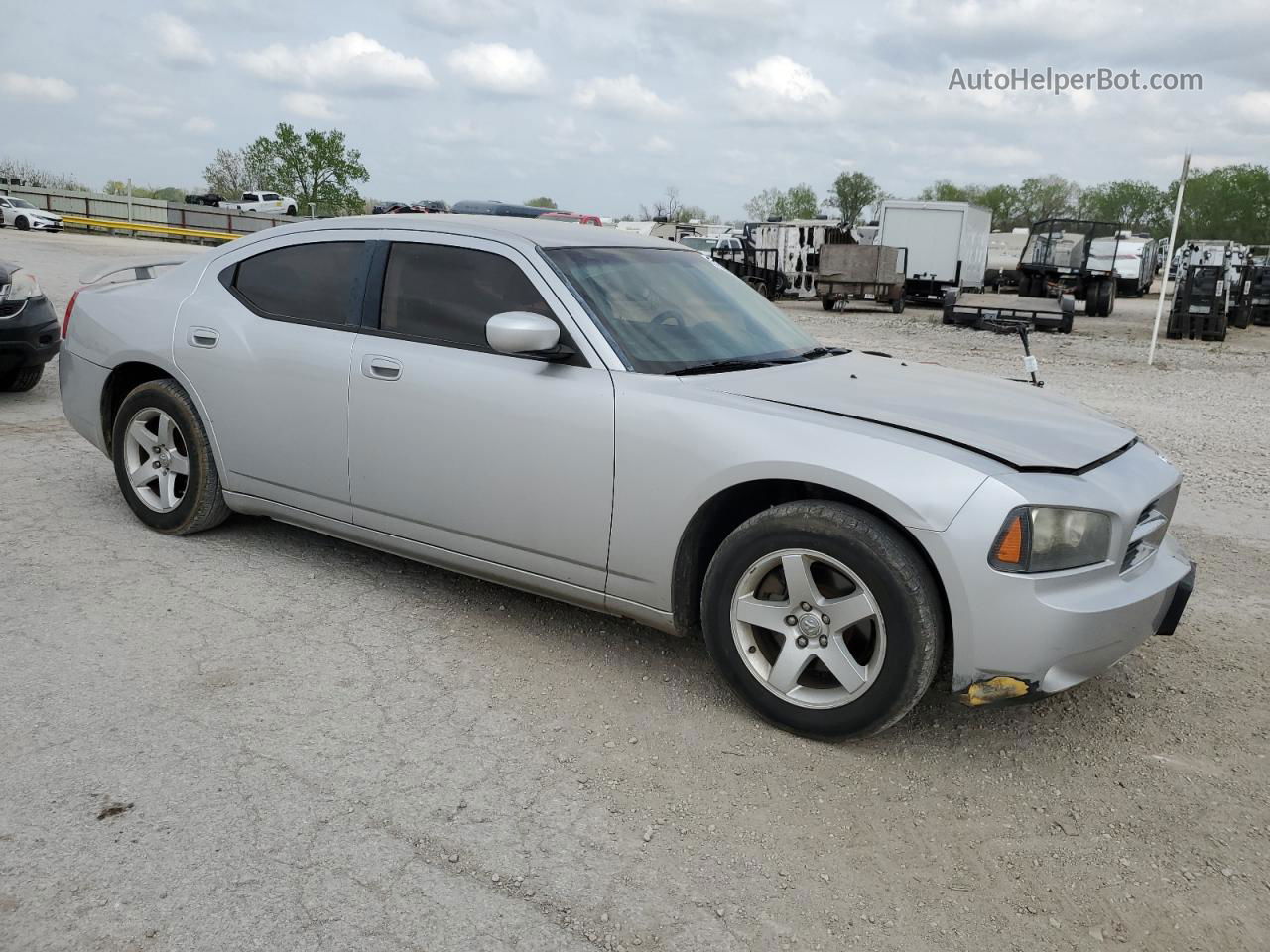 2010 Dodge Charger  Silver vin: 2B3CA4CDXAH150437