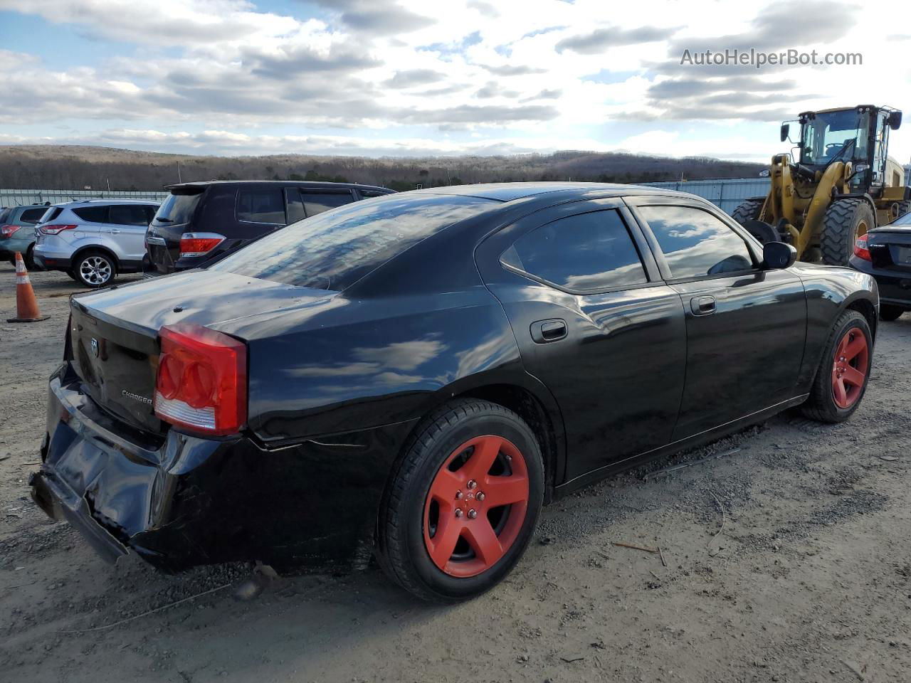 2010 Dodge Charger  Черный vin: 2B3CA4CT5AH303281