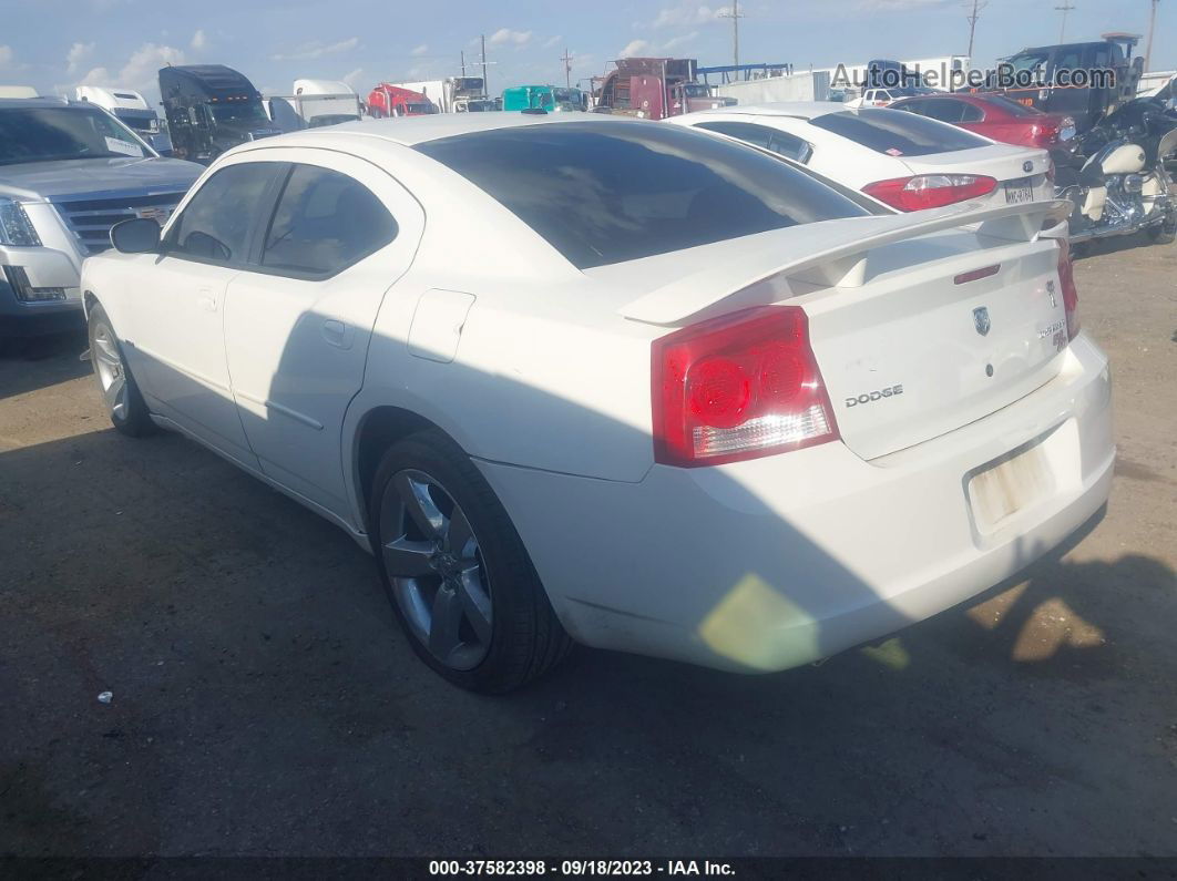 2010 Dodge Charger R/t White vin: 2B3CA5CT0AH192337