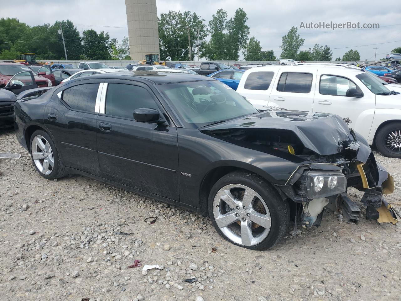 2010 Dodge Charger R/t Black vin: 2B3CA5CT2AH143897