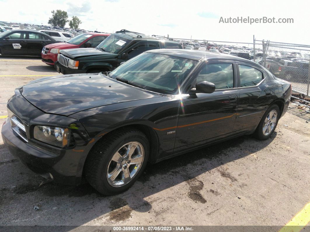 2010 Dodge Charger R/t Black vin: 2B3CA5CT3AH125182