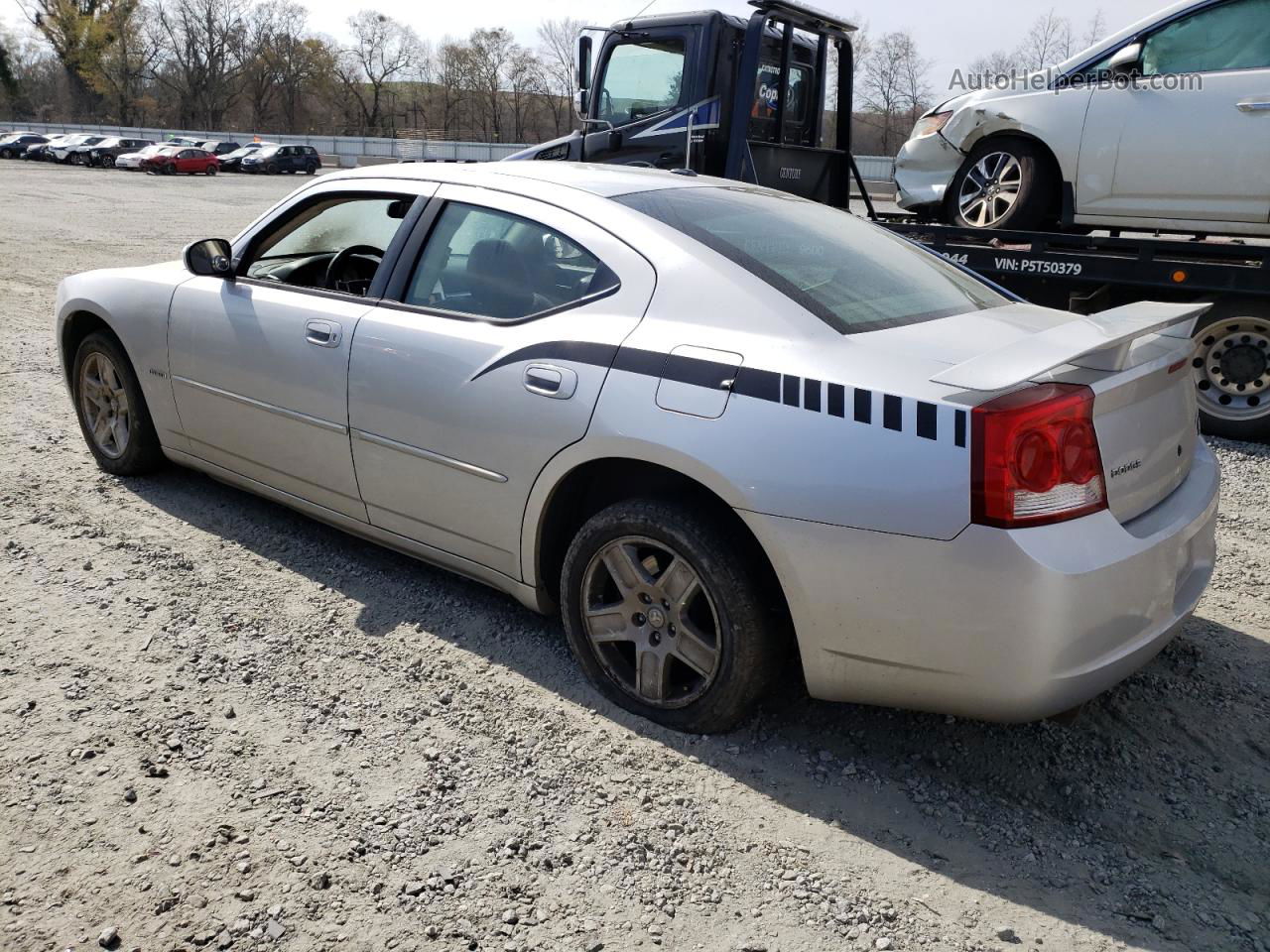 2010 Dodge Charger R/t Silver vin: 2B3CA5CT3AH141737