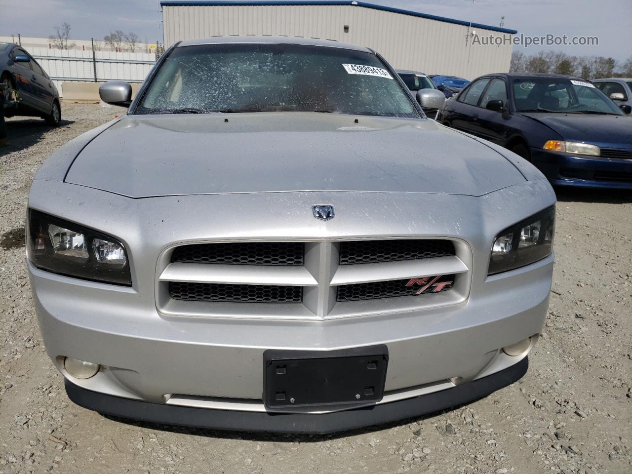 2010 Dodge Charger R/t Silver vin: 2B3CA5CT3AH141737