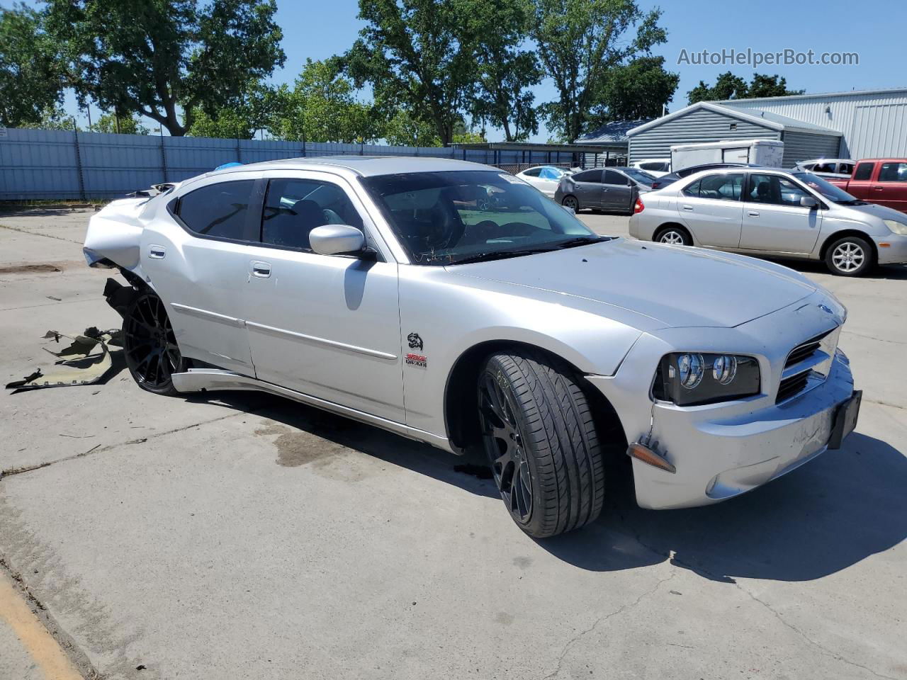 2010 Dodge Charger R/t Silver vin: 2B3CA5CT4AH125059