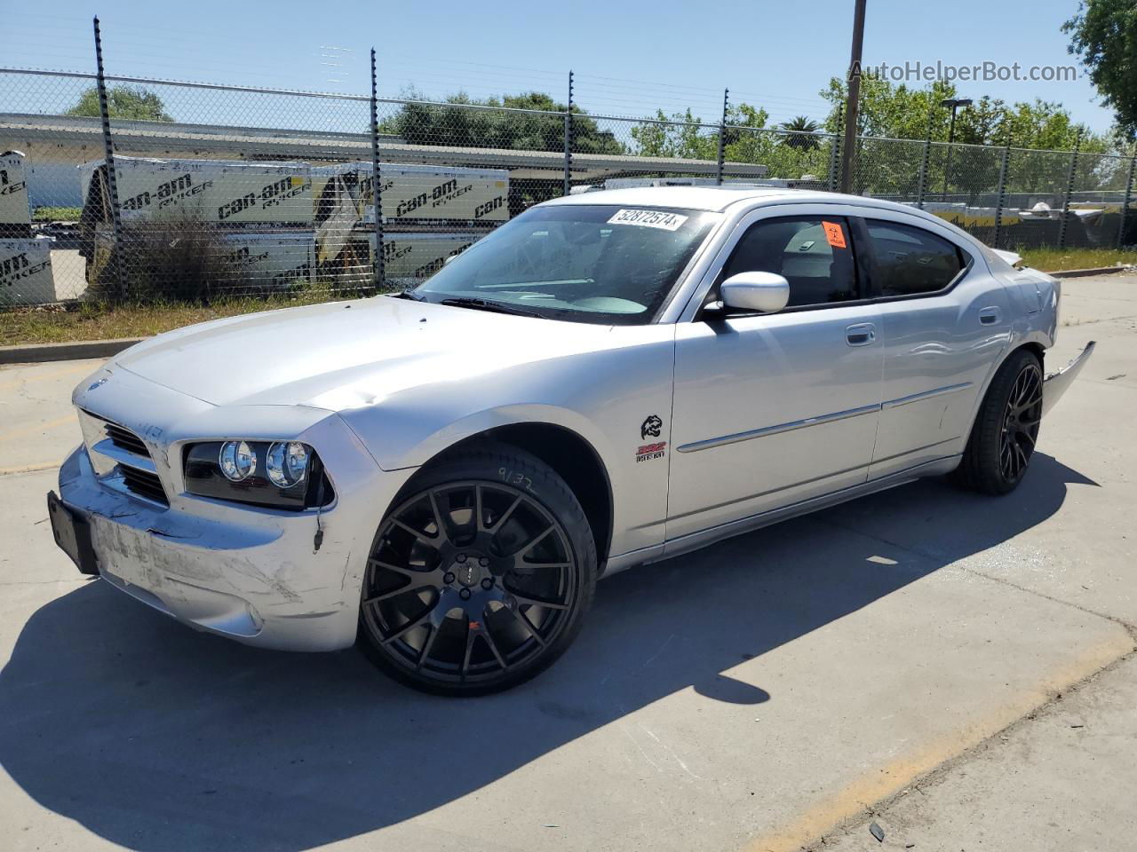 2010 Dodge Charger R/t Silver vin: 2B3CA5CT4AH125059