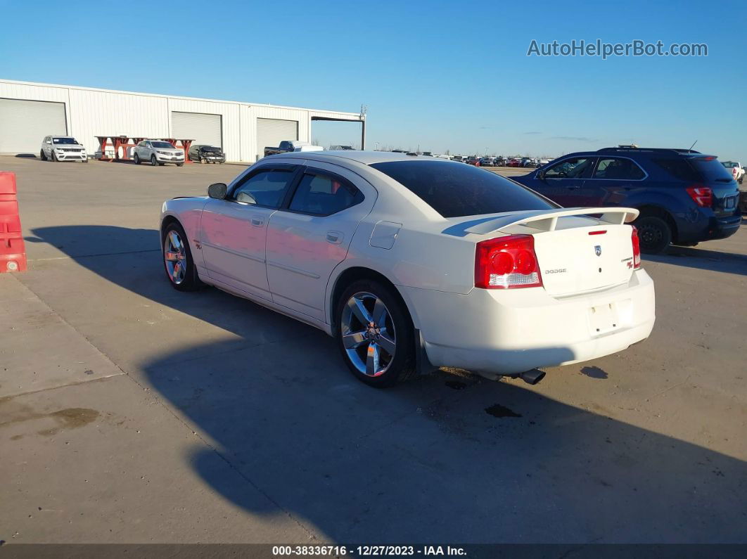 2010 Dodge Charger R/t White vin: 2B3CA5CT7AH115139