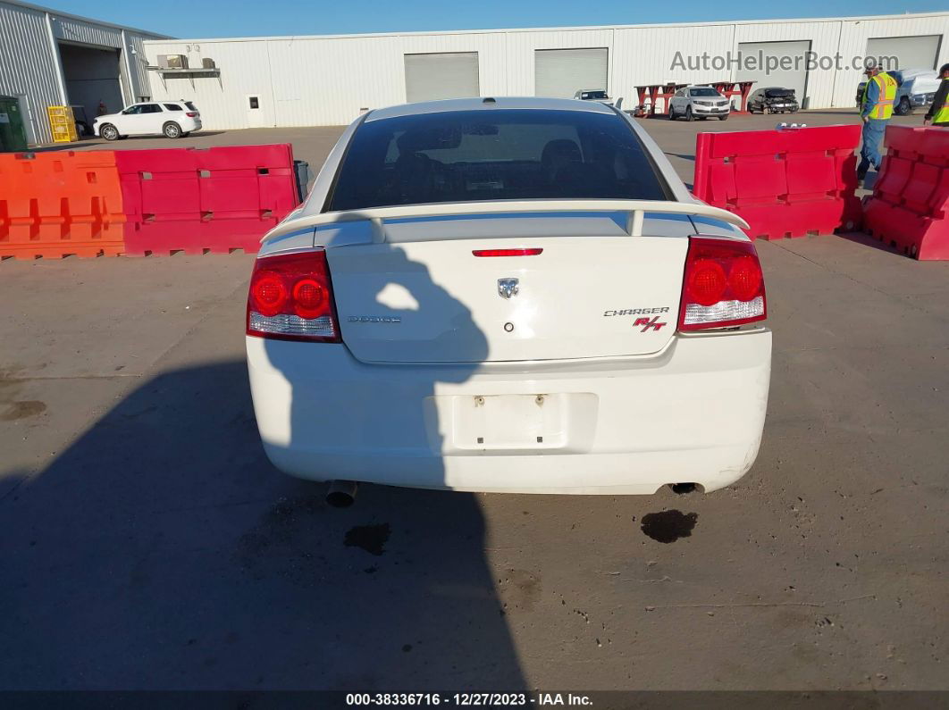 2010 Dodge Charger R/t White vin: 2B3CA5CT7AH115139