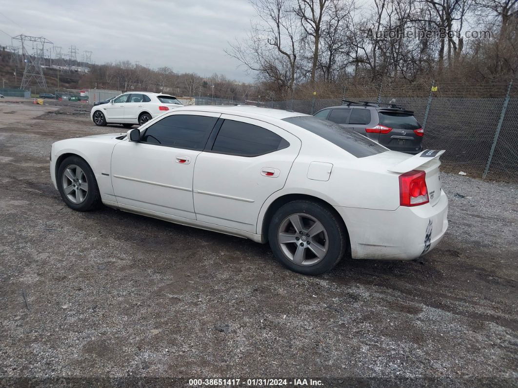 2010 Dodge Charger R/t White vin: 2B3CA5CT7AH115254