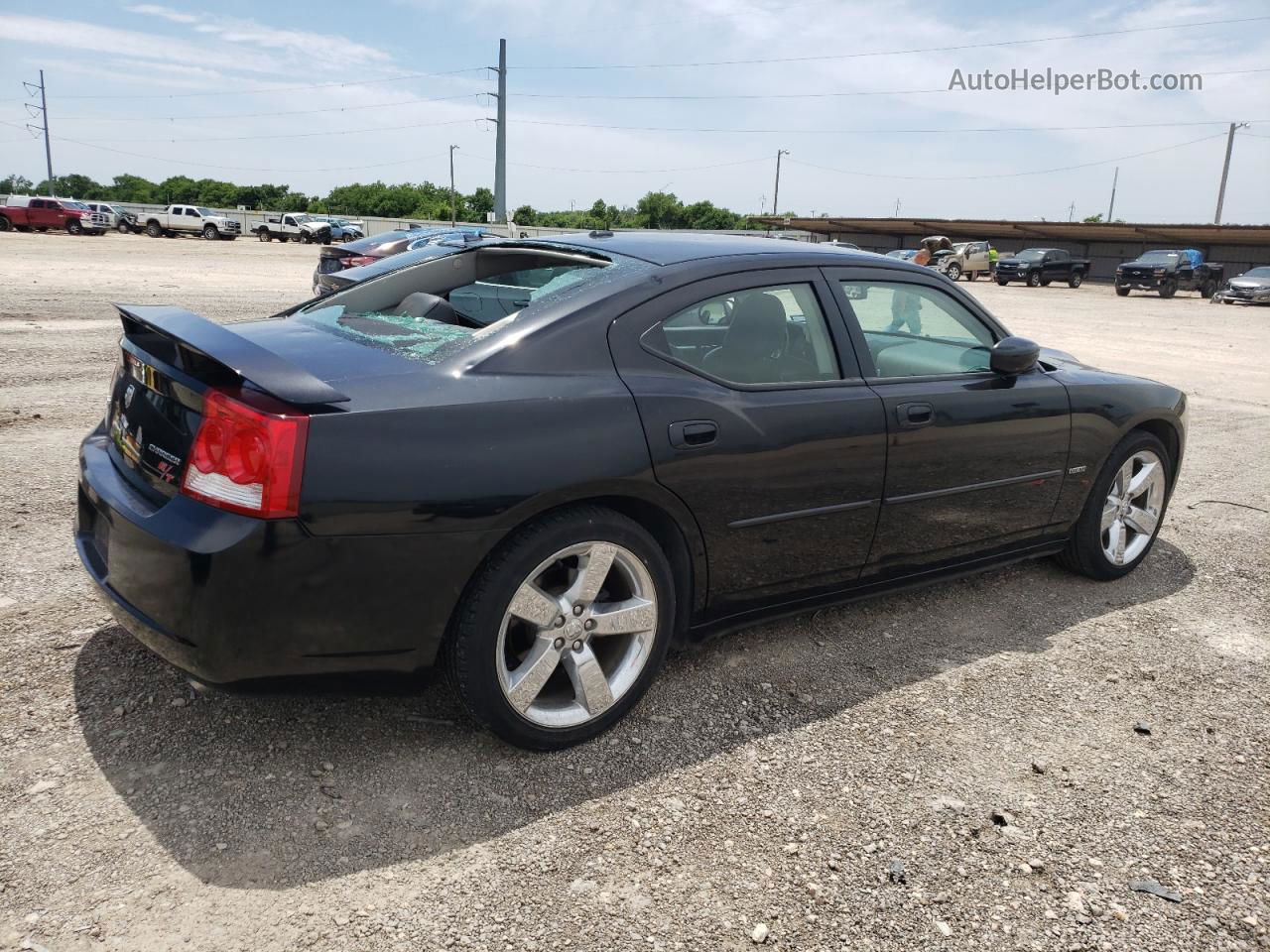 2010 Dodge Charger R/t Black vin: 2B3CA5CT7AH150781