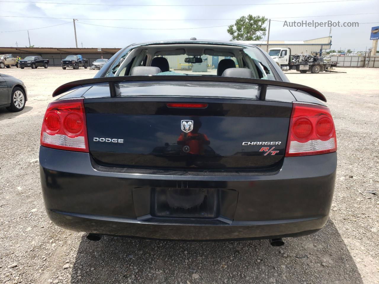 2010 Dodge Charger R/t Black vin: 2B3CA5CT7AH150781