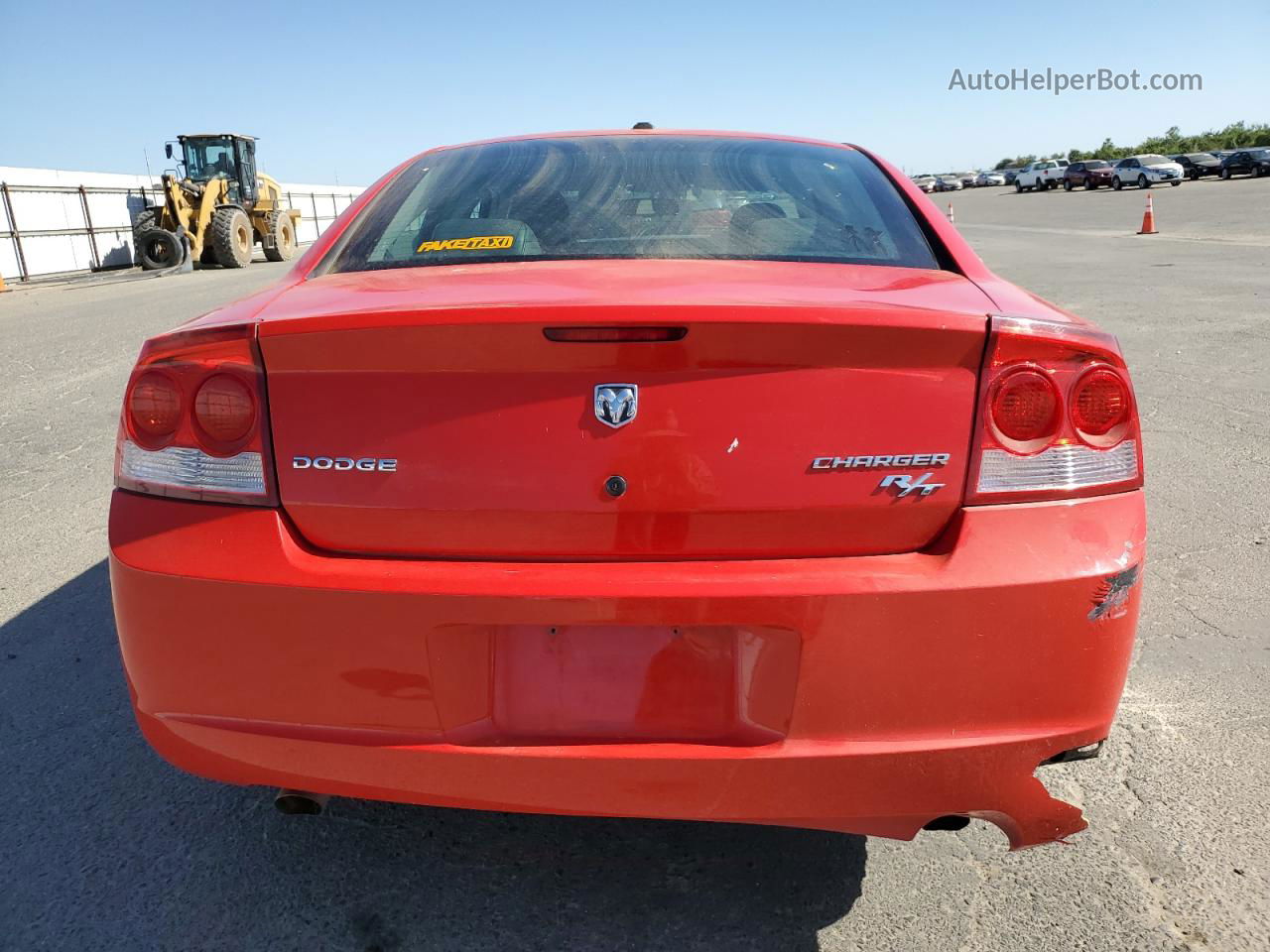 2010 Dodge Charger R/t Red vin: 2B3CA5CT7AH223292