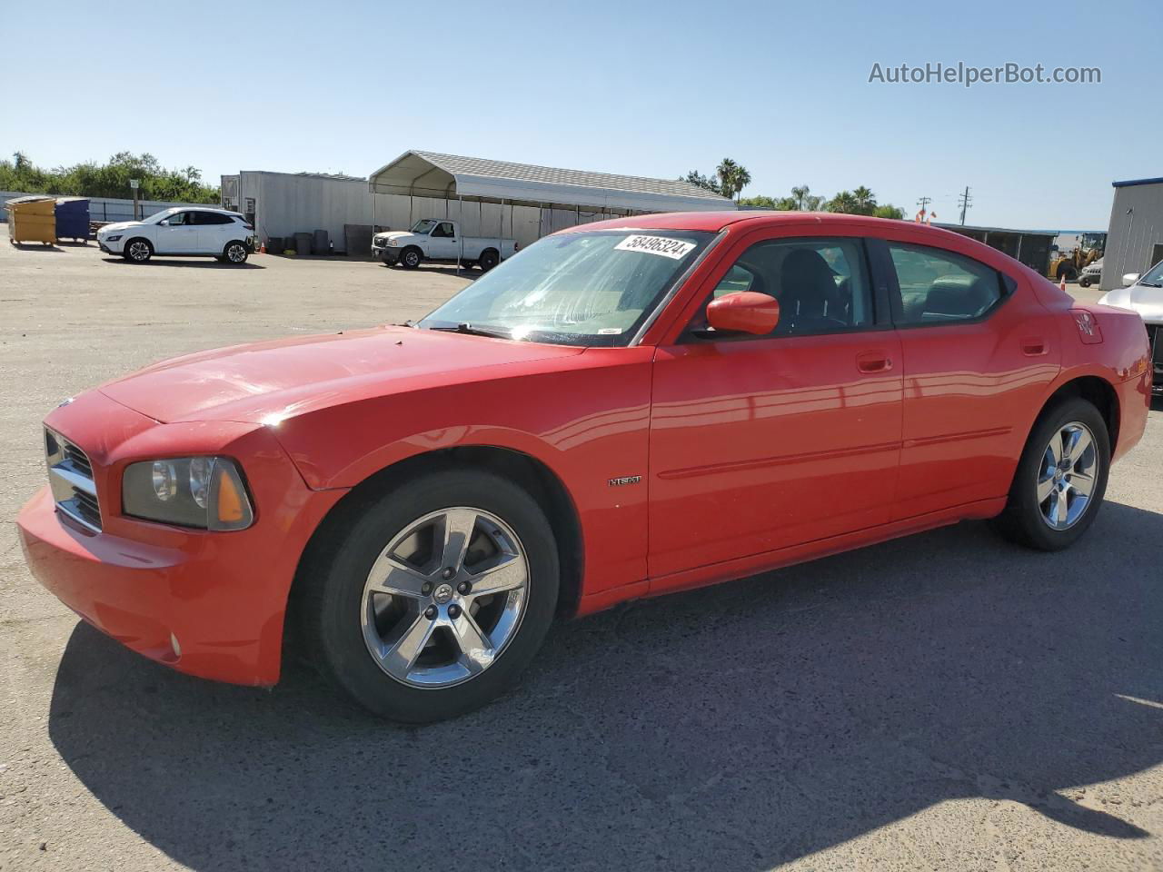 2010 Dodge Charger R/t Red vin: 2B3CA5CT7AH223292