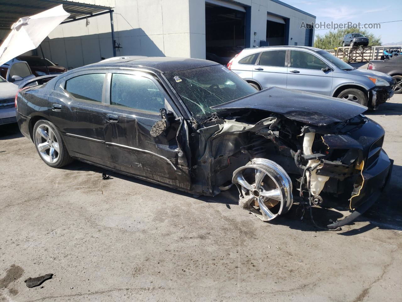 2010 Dodge Charger R/t Black vin: 2B3CA5CTXAH134462