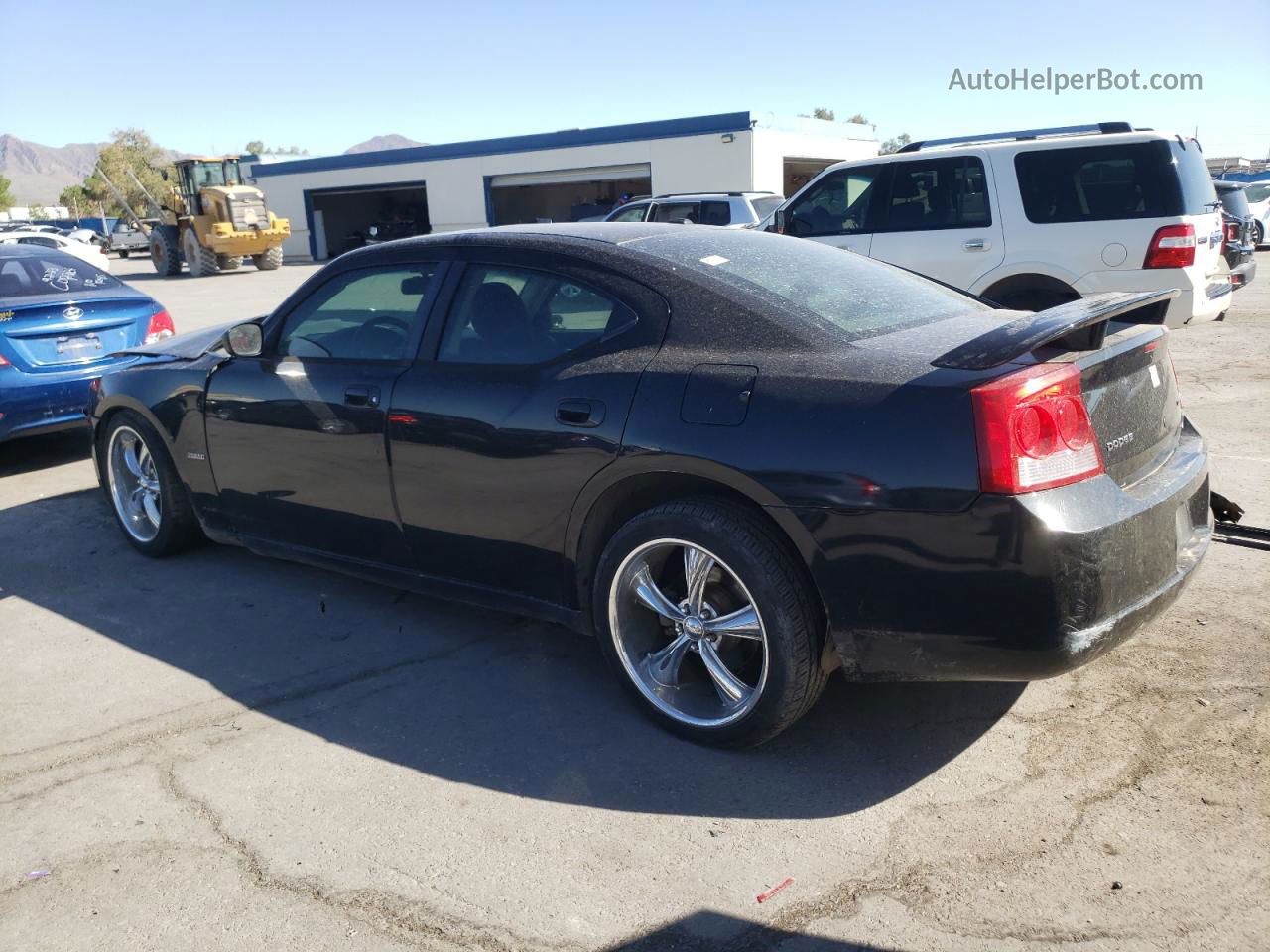 2010 Dodge Charger R/t Black vin: 2B3CA5CTXAH134462