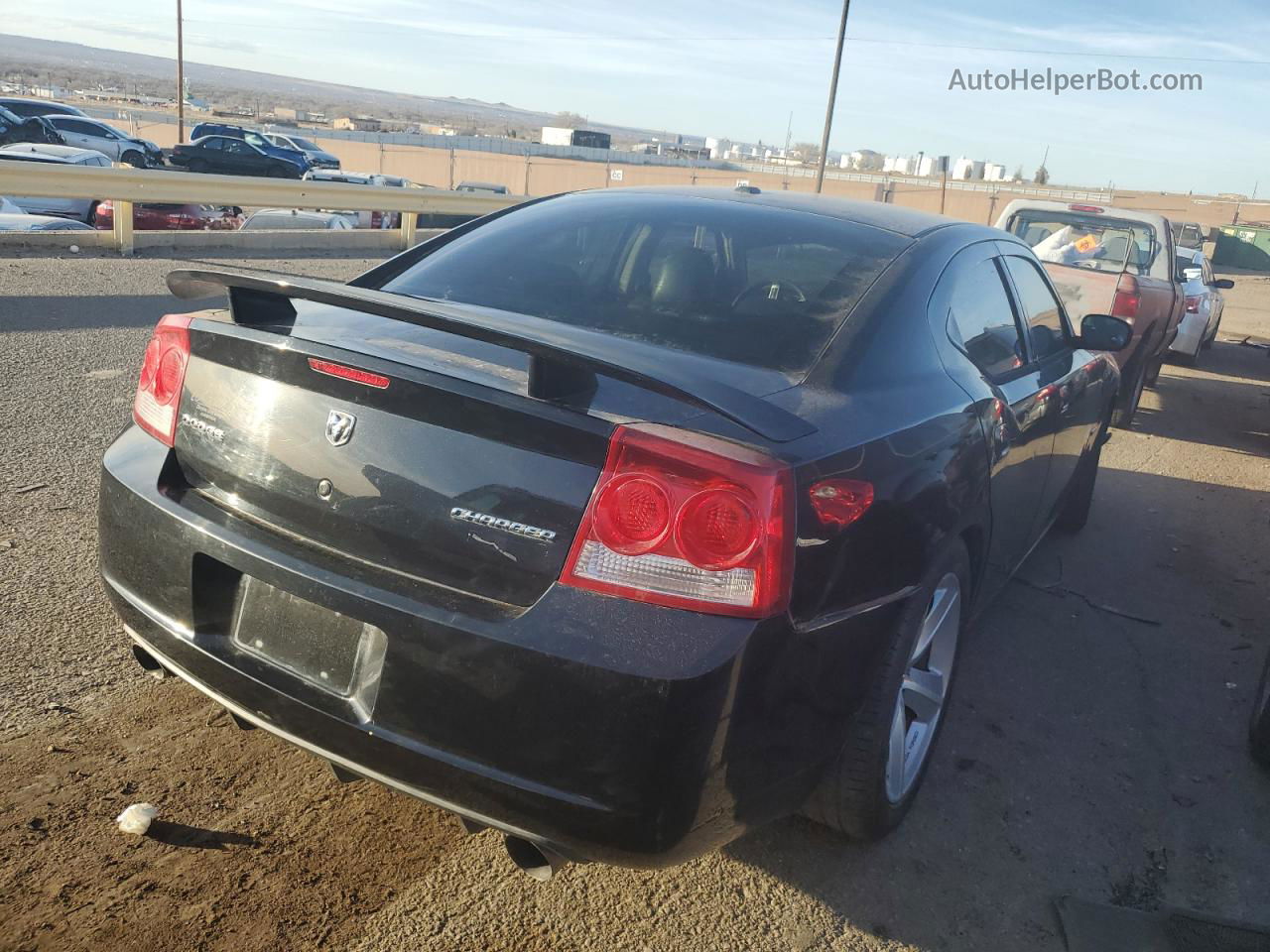 2010 Dodge Charger Srt-8 Black vin: 2B3CA7CW3AH158589