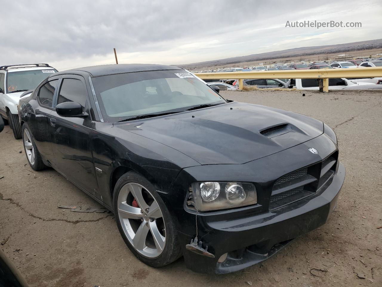 2010 Dodge Charger Srt-8 Black vin: 2B3CA7CW3AH158589