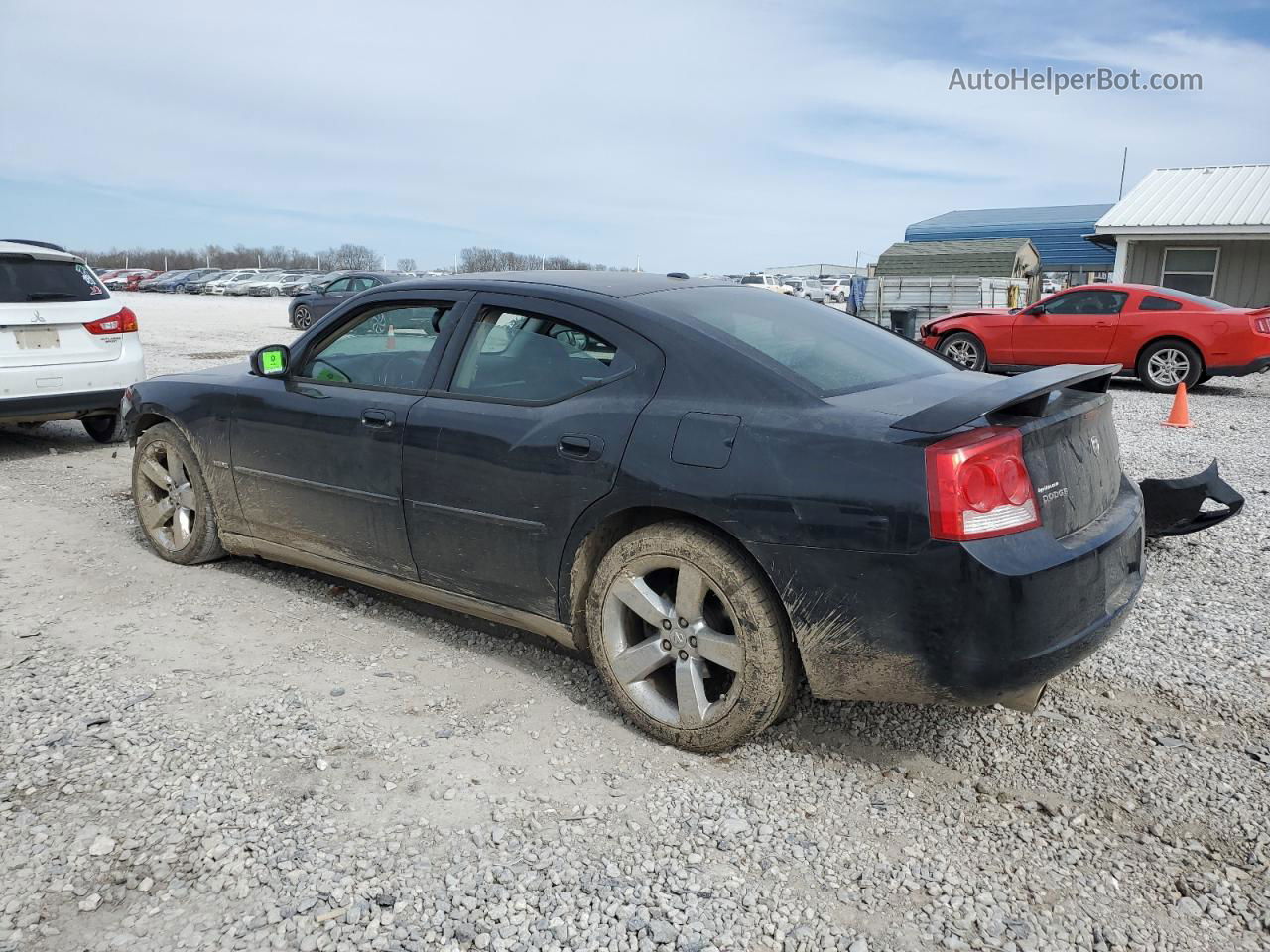 2010 Dodge Charger R/t Black vin: 2B3CA8CT0AH271623