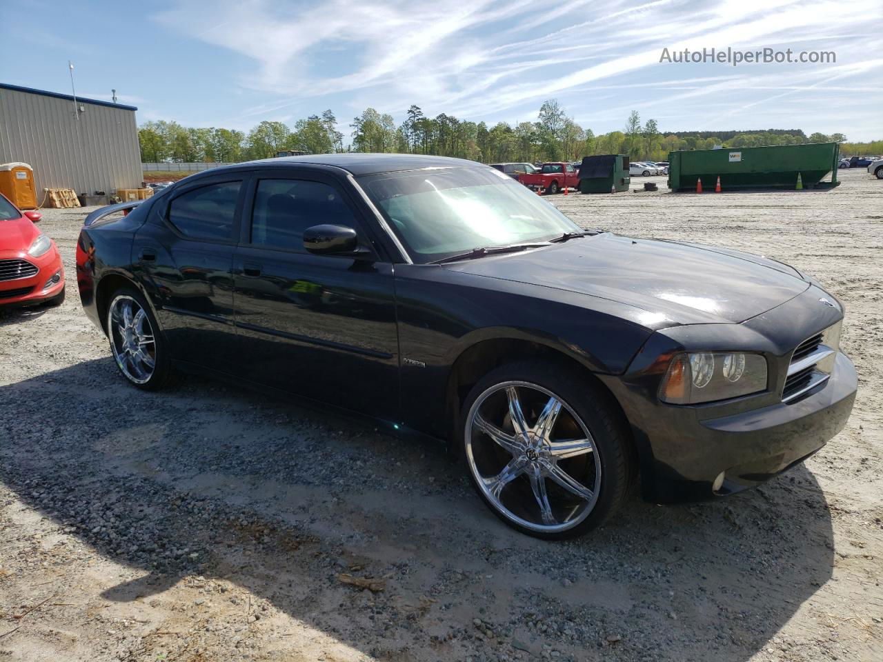 2010 Dodge Charger R/t Black vin: 2B3CA8CT0AH316611