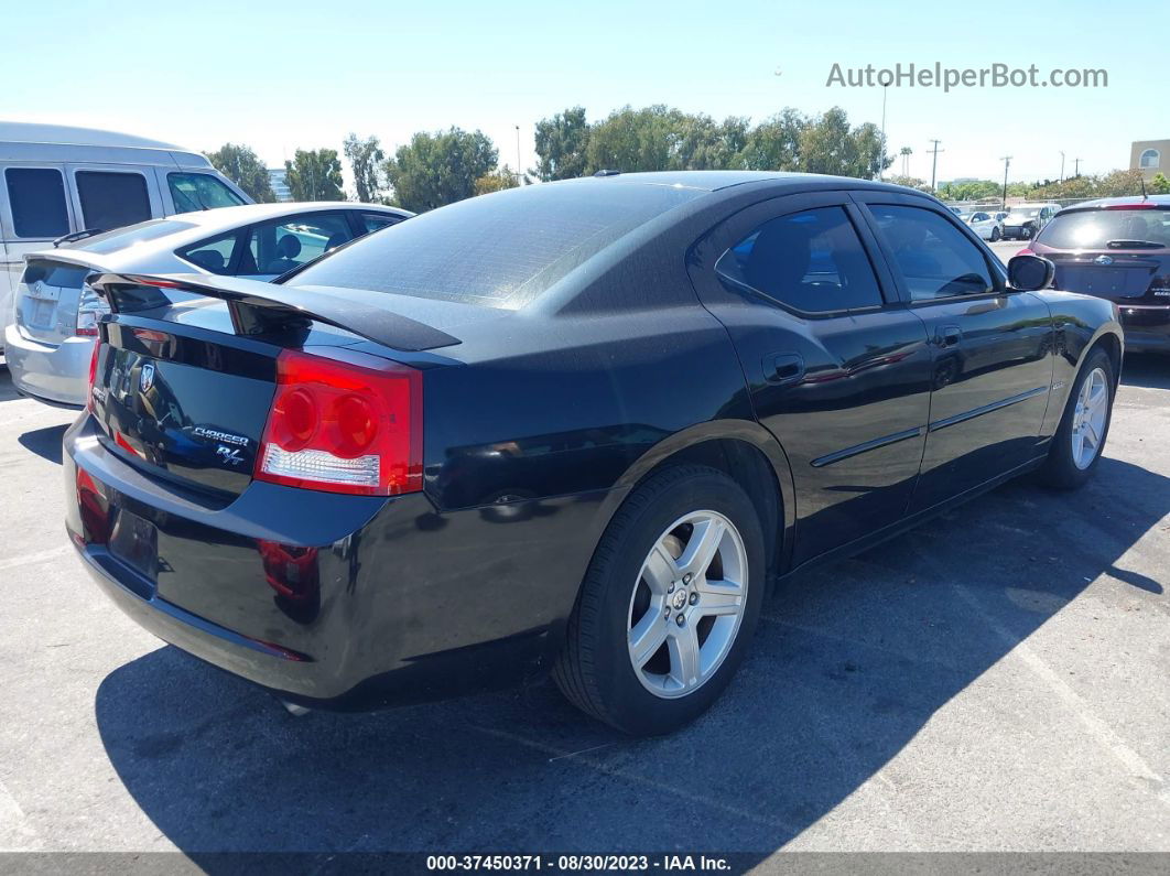 2010 Dodge Charger R/t Black vin: 2B3CA8CT5AH287879