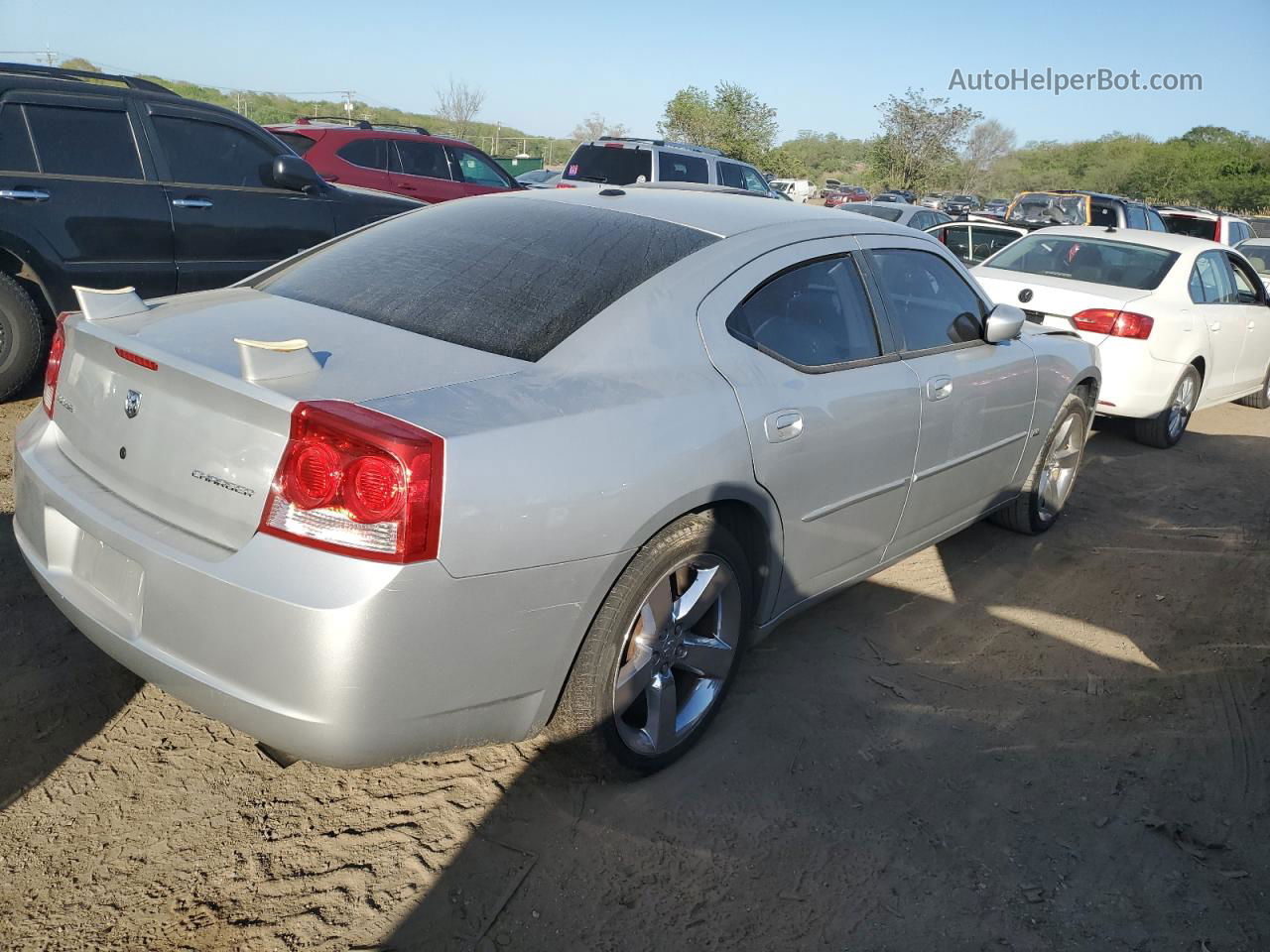 2010 Dodge Charger Rallye Silver vin: 2B3CA9CV1AH280645