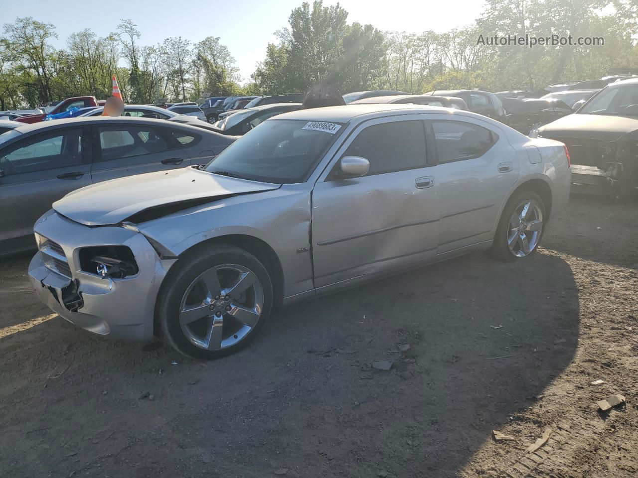 2010 Dodge Charger Rallye Silver vin: 2B3CA9CV1AH280645