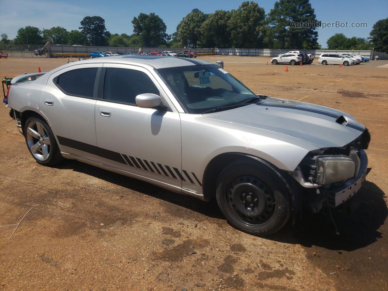 2010 Dodge Charger Rallye Silver vin: 2B3CA9CV2AH301714