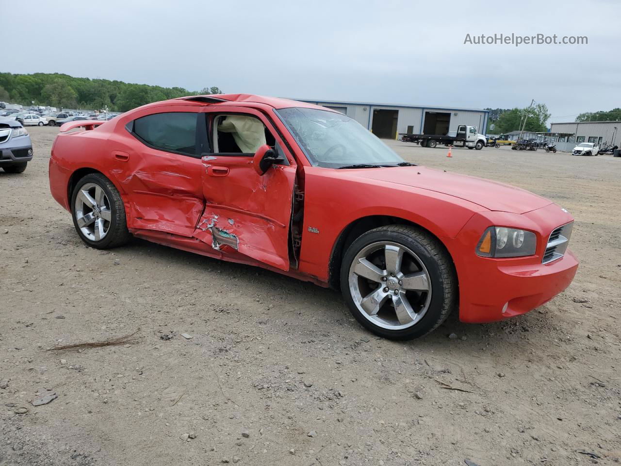 2010 Dodge Charger Rallye Красный vin: 2B3CA9CV3AH272613