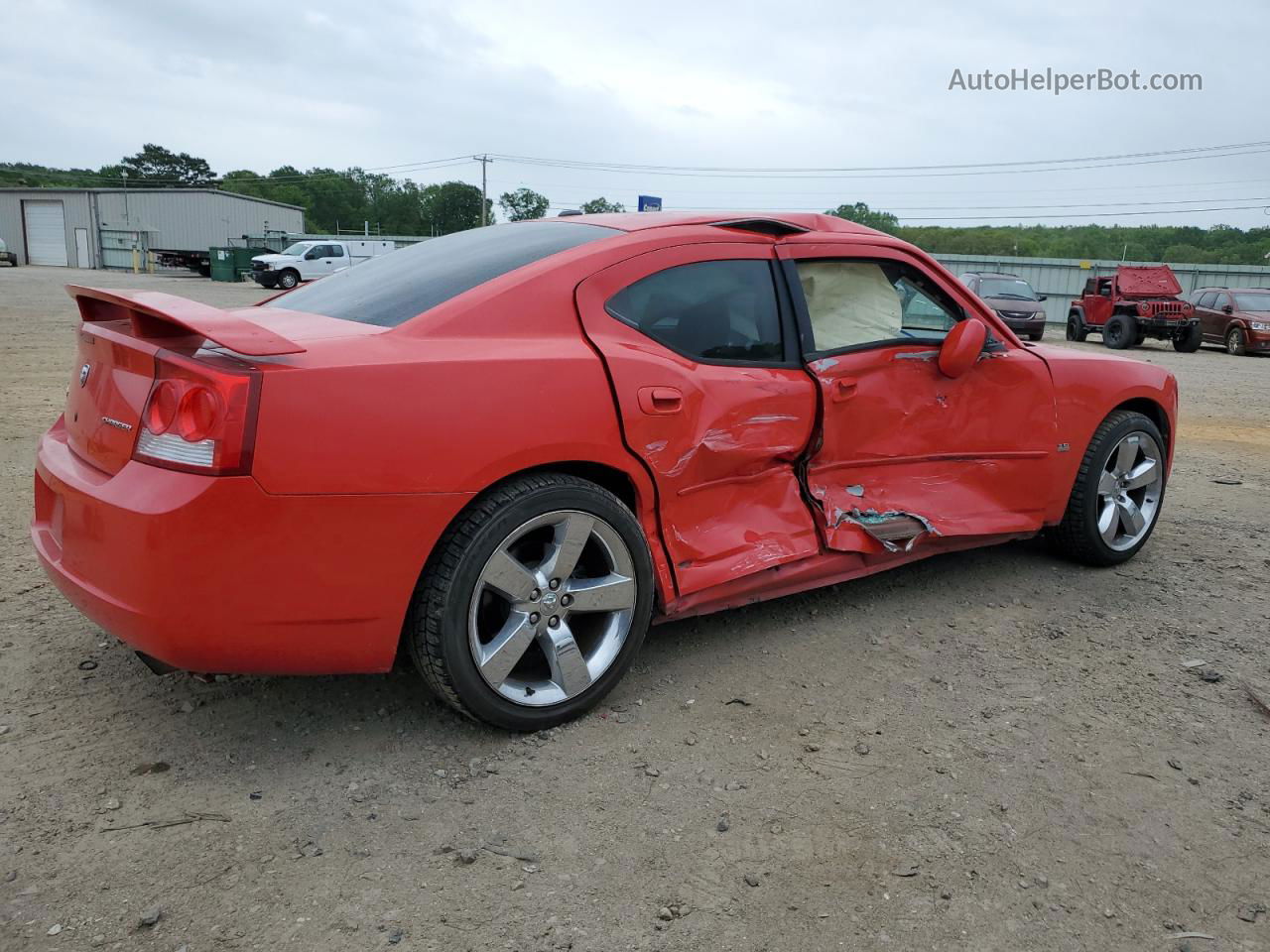 2010 Dodge Charger Rallye Red vin: 2B3CA9CV3AH272613