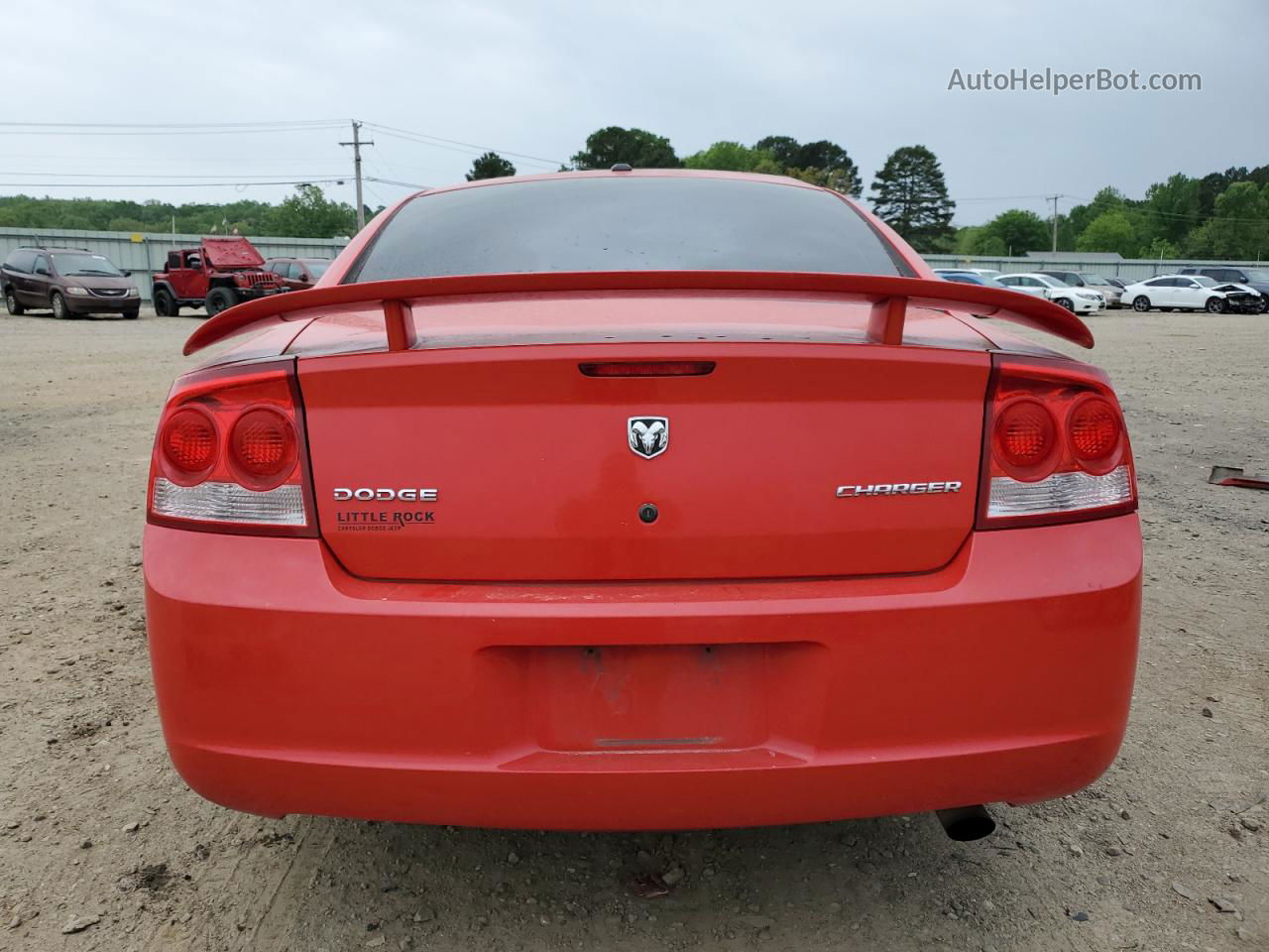 2010 Dodge Charger Rallye Красный vin: 2B3CA9CV3AH272613