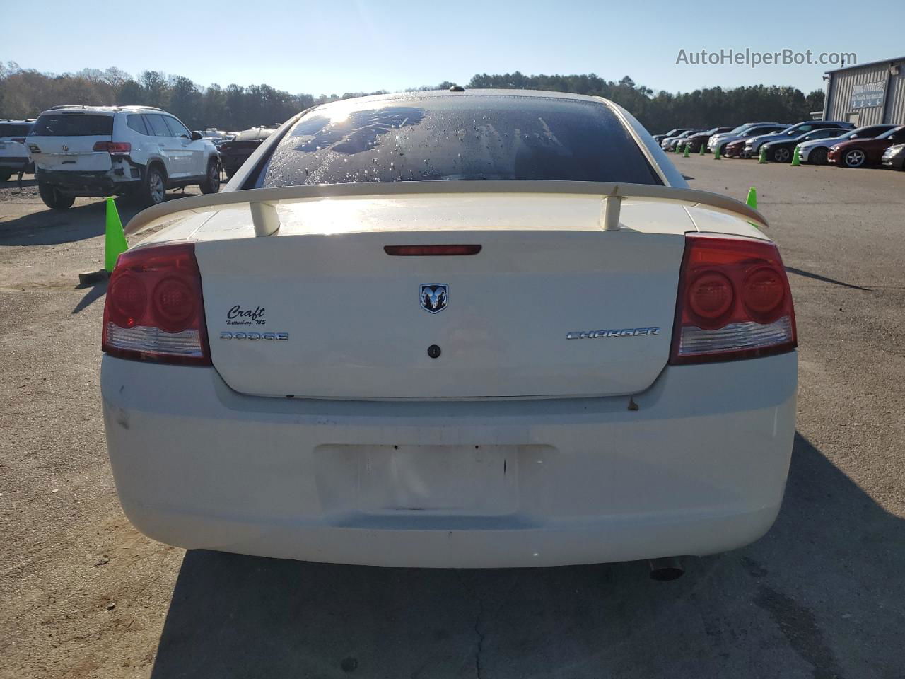 2010 Dodge Charger Rallye Cream vin: 2B3CA9CV3AH303570