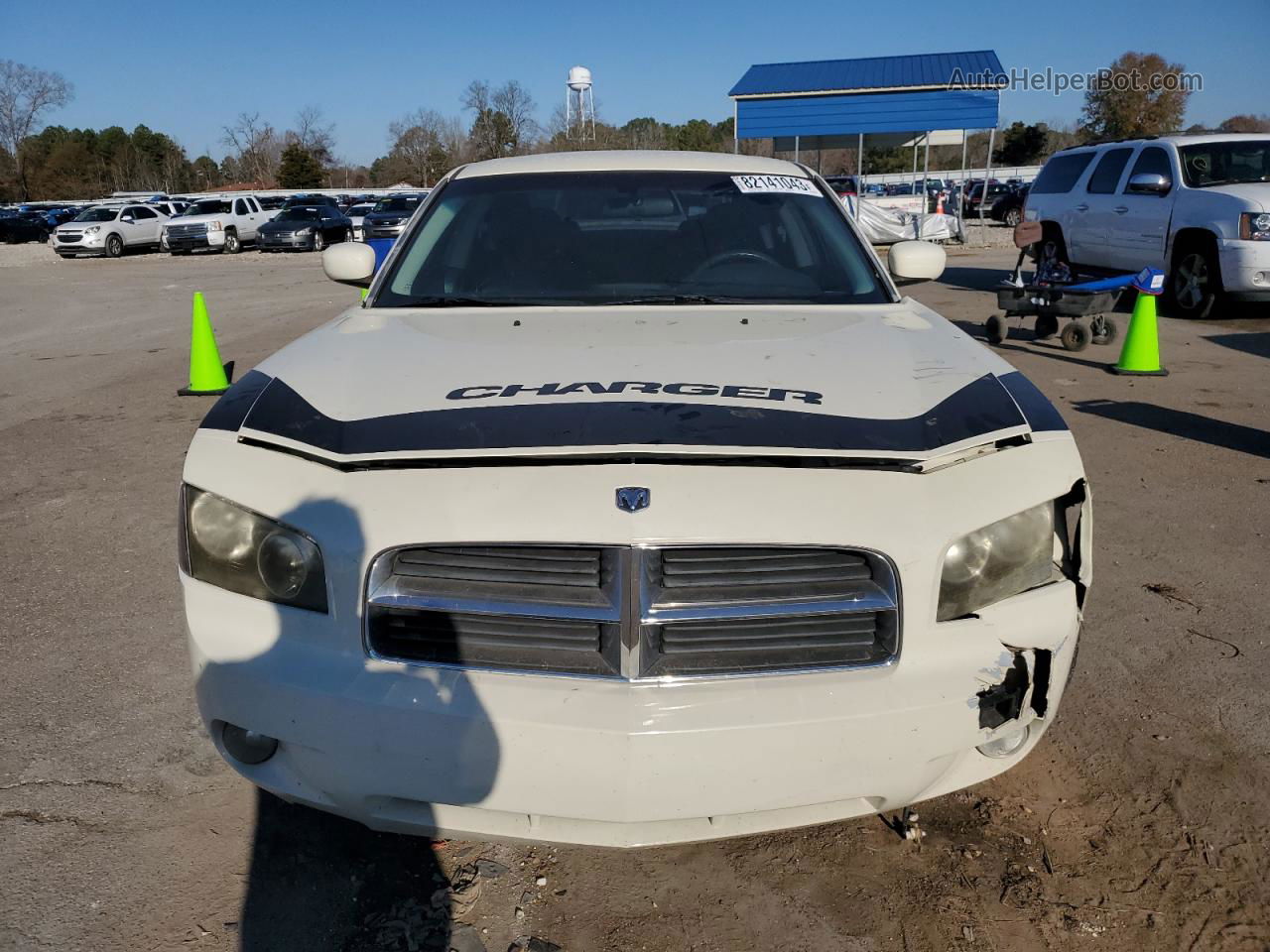 2010 Dodge Charger Rallye Cream vin: 2B3CA9CV3AH303570