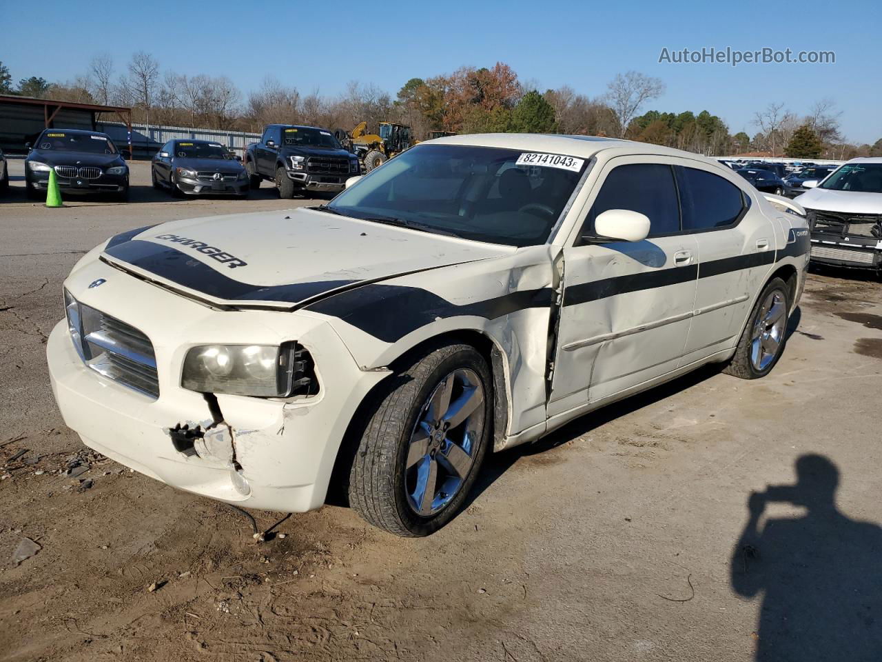 2010 Dodge Charger Rallye Cream vin: 2B3CA9CV3AH303570