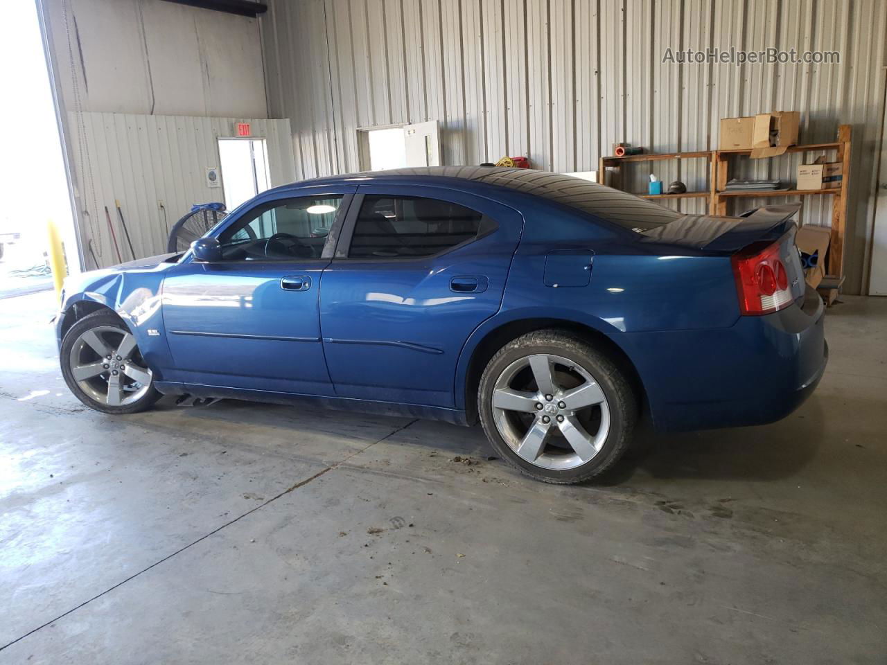 2010 Dodge Charger Rallye Blue vin: 2B3CA9CV5AH280616