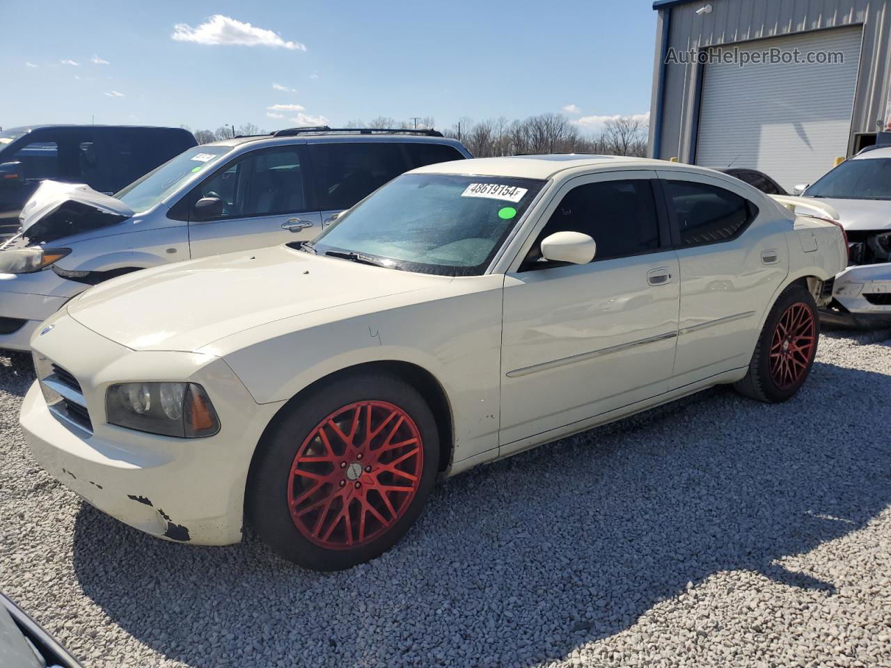 2010 Dodge Charger Rallye Белый vin: 2B3CA9CV5AH304722