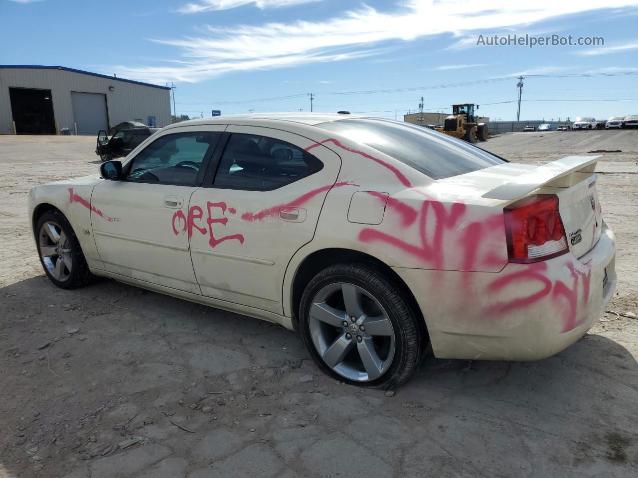 2010 Dodge Charger Rallye White vin: 2B3CA9CV7AH304723