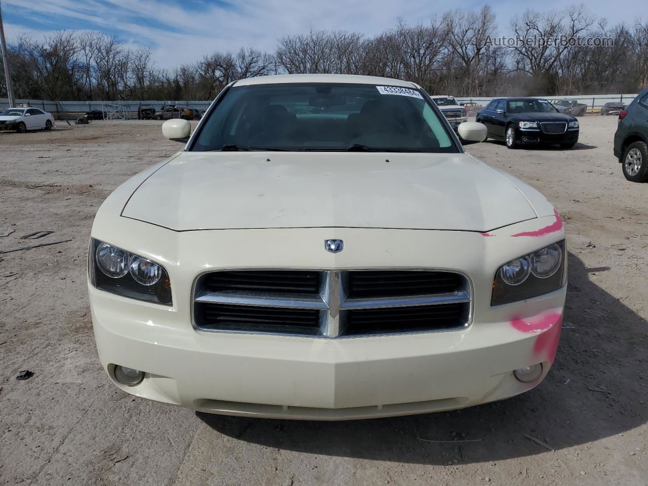 2010 Dodge Charger Rallye White vin: 2B3CA9CV7AH304723