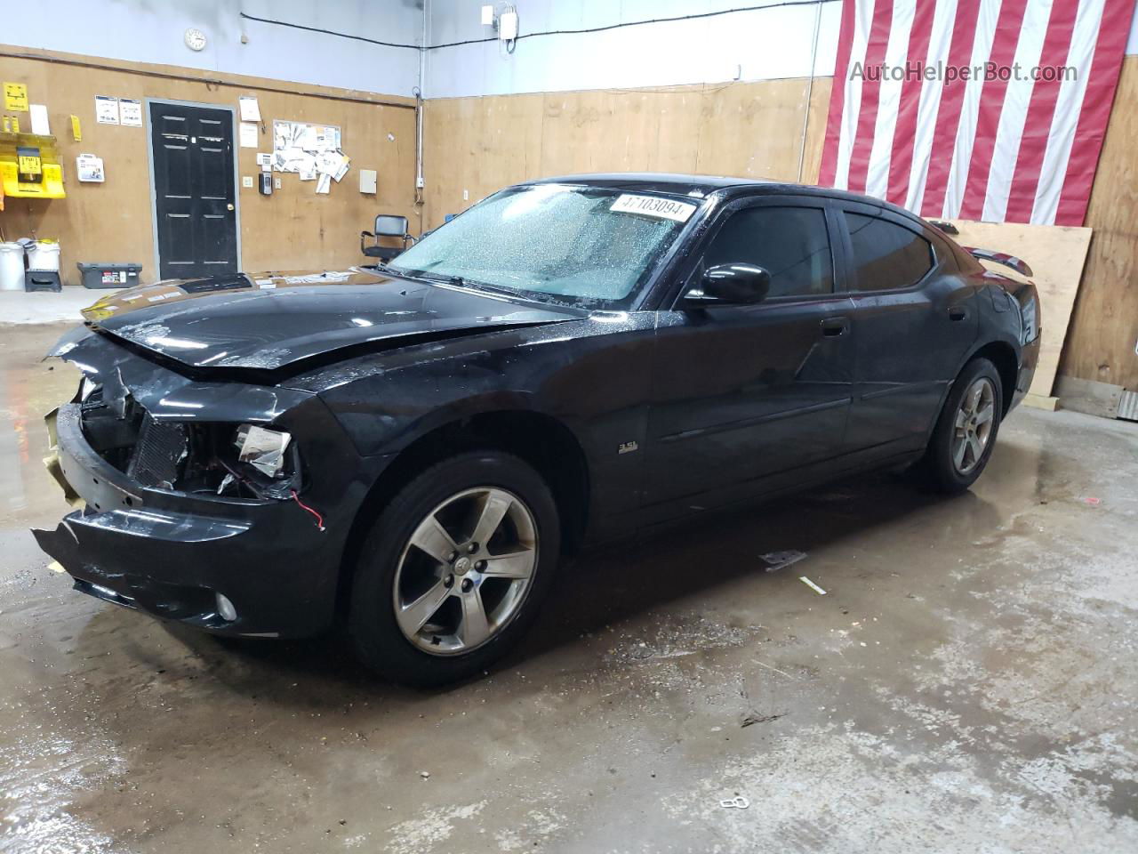 2010 Dodge Charger Rallye Black vin: 2B3CA9CV8AH300020