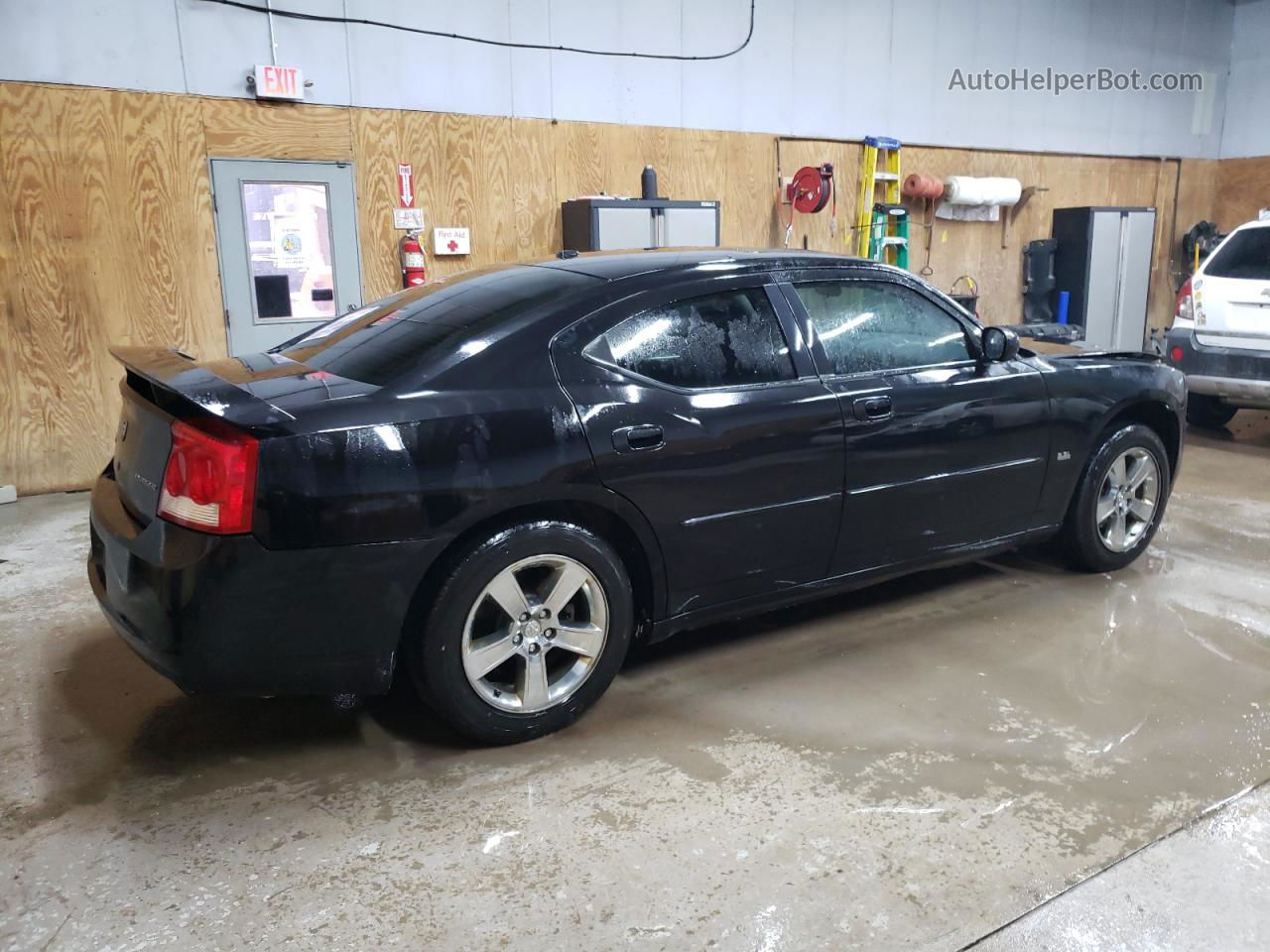 2010 Dodge Charger Rallye Black vin: 2B3CA9CV8AH300020