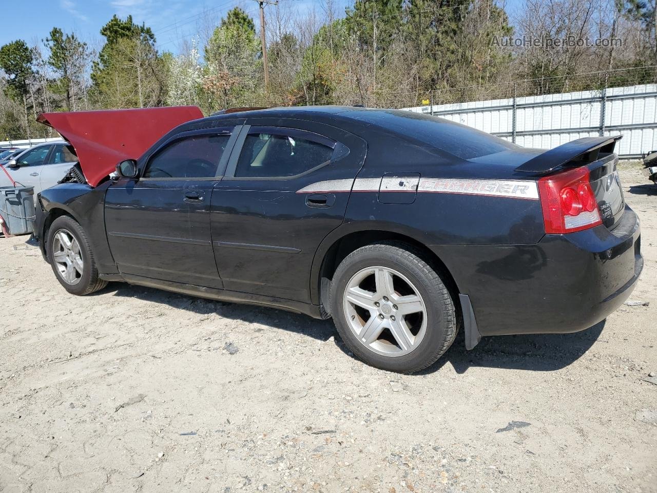 2010 Dodge Charger Rallye Черный vin: 2B3CA9CV9AH268369