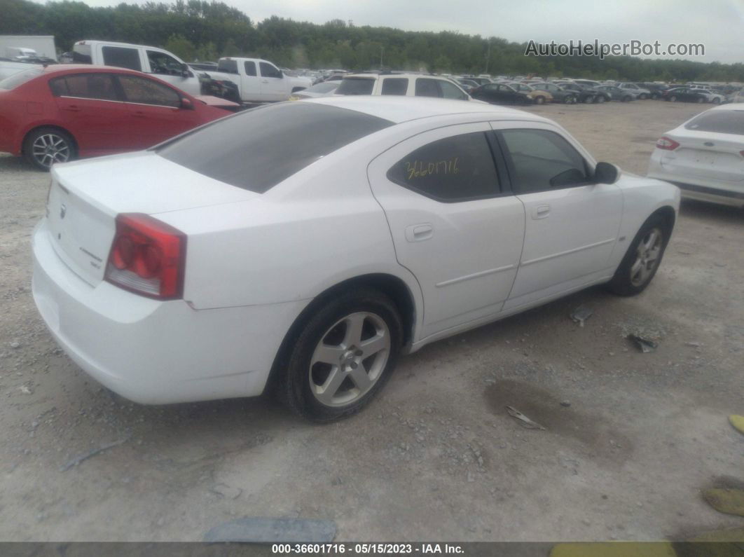 2010 Dodge Charger Sxt Белый vin: 2B3CK3CV2AH300220