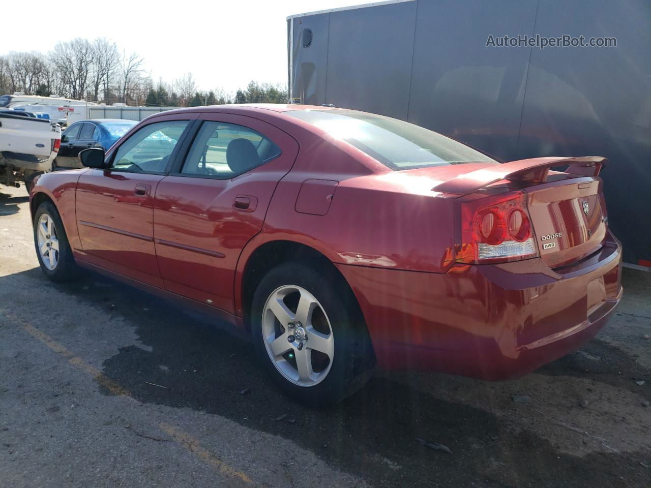 2010 Dodge Charger Sxt Red vin: 2B3CK3CV3AH202684