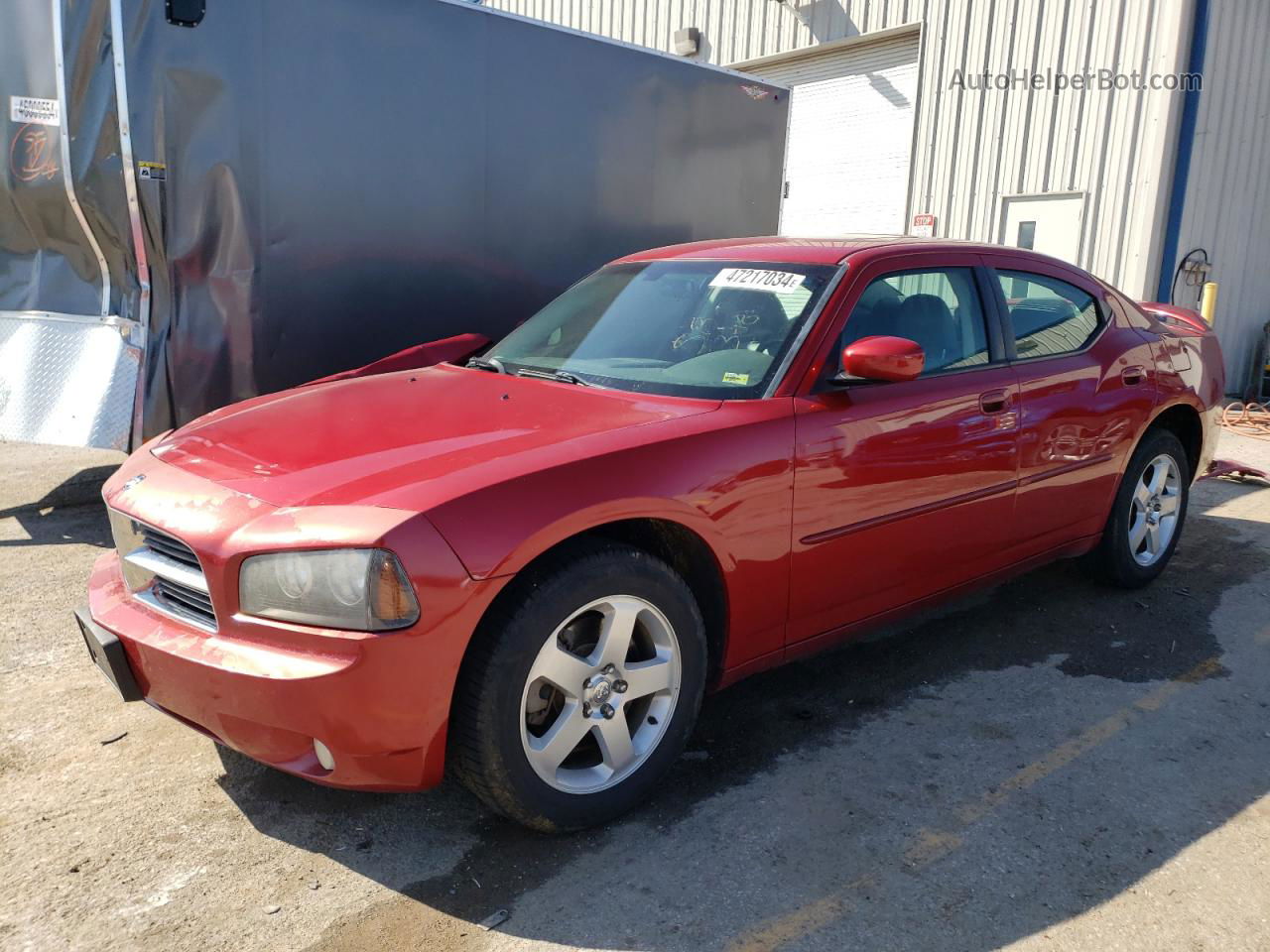 2010 Dodge Charger Sxt Red vin: 2B3CK3CV3AH202684