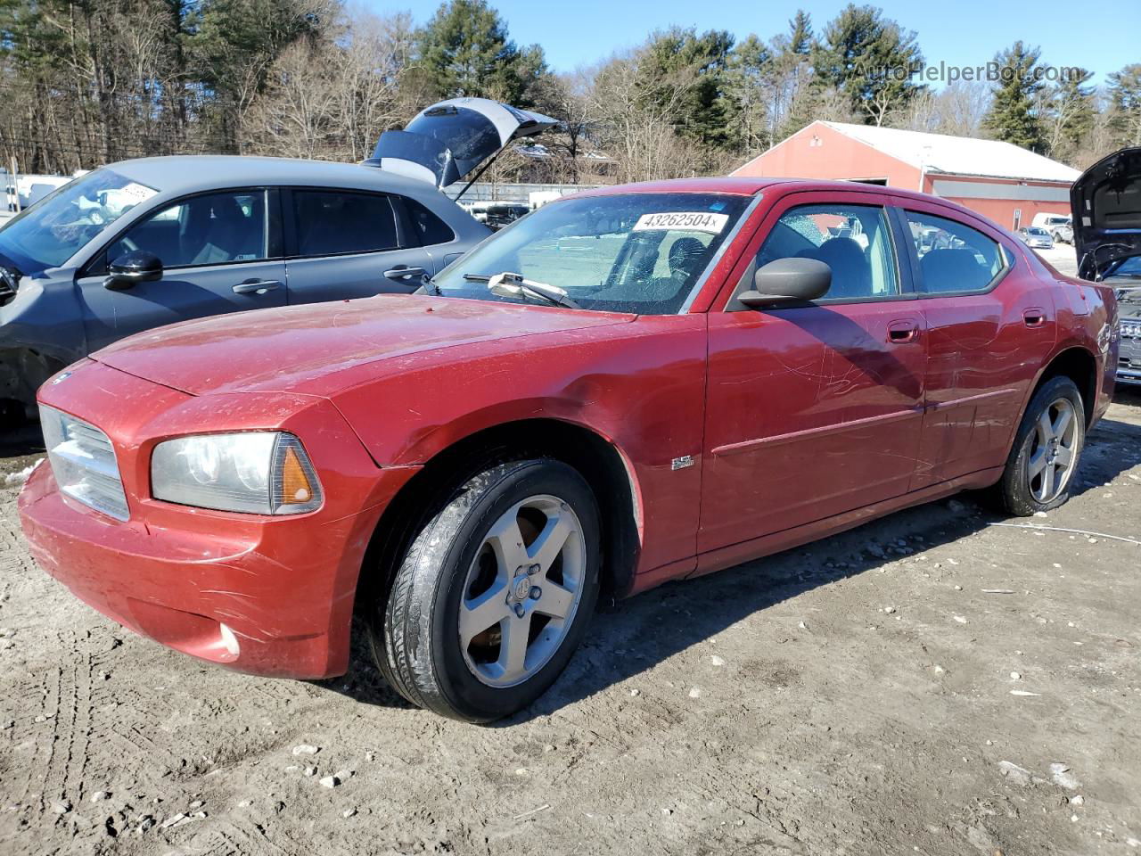 2010 Dodge Charger Sxt Red vin: 2B3CK3CV4AH288698