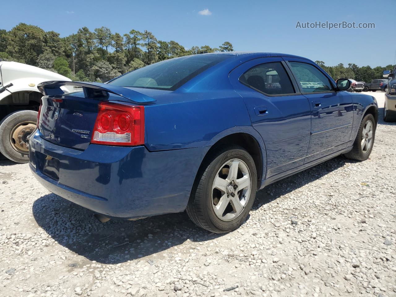 2010 Dodge Charger Sxt Blue vin: 2B3CK3CV5AH140964