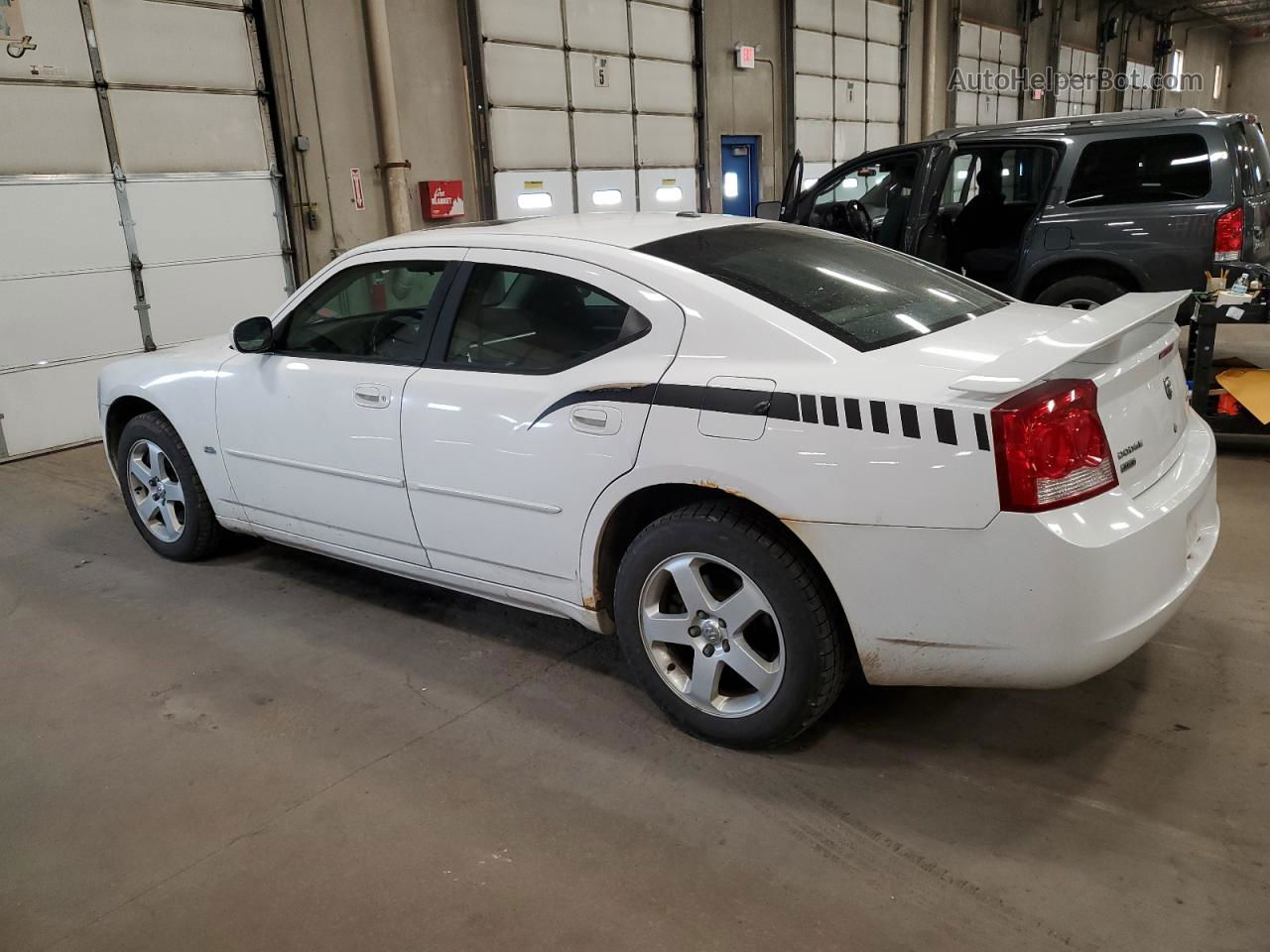 2010 Dodge Charger Rallye Белый vin: 2B3CK9CV6AH288754