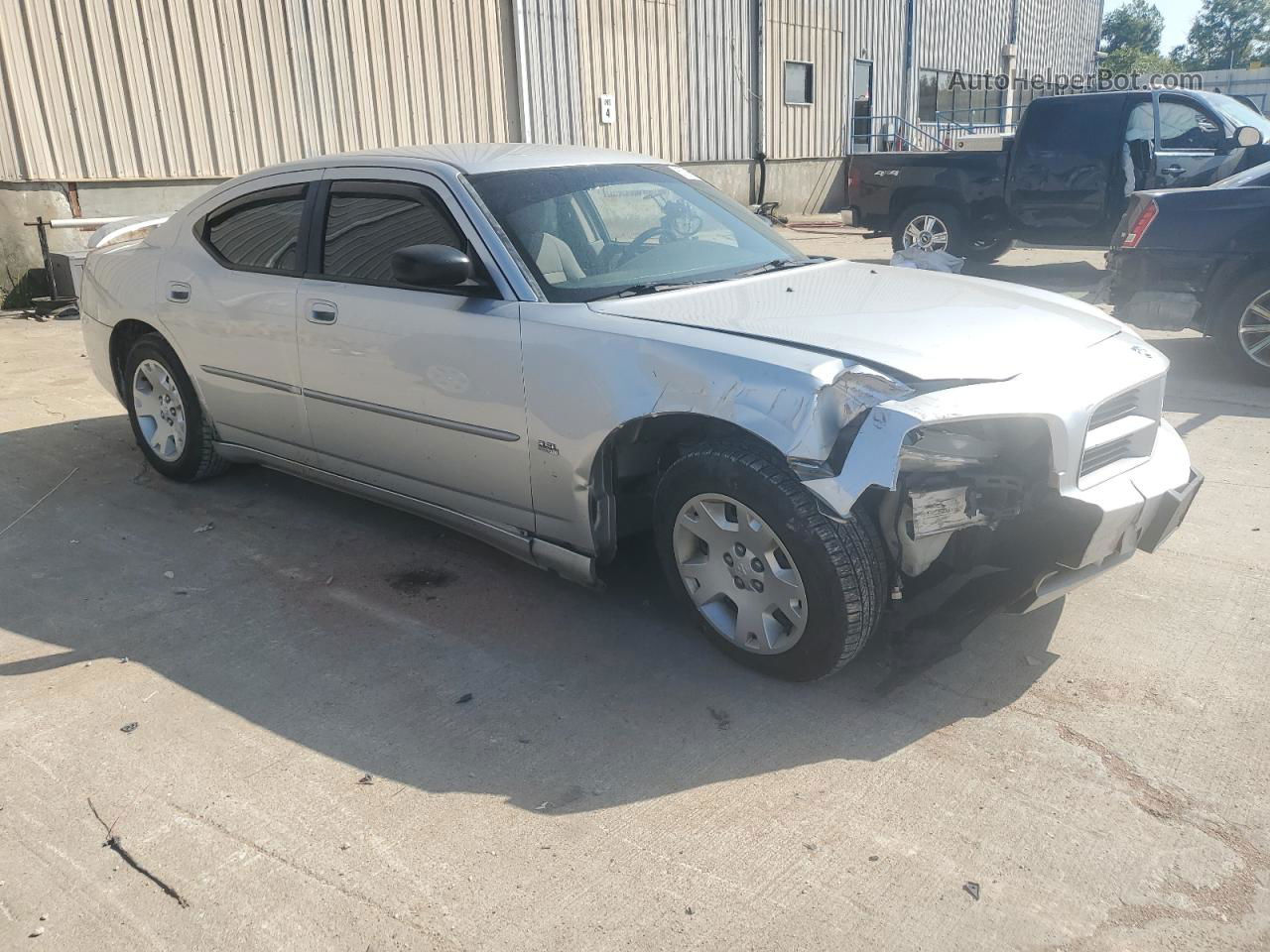 2006 Dodge Charger Se Silver vin: 2B3KA43G06H247322