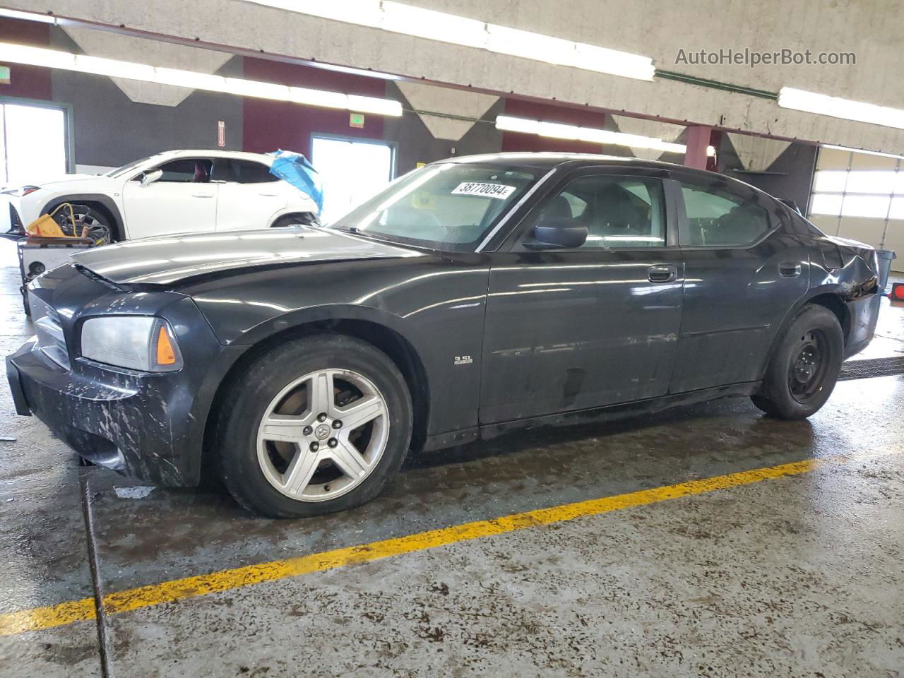 2006 Dodge Charger Se Black vin: 2B3KA43G06H305445