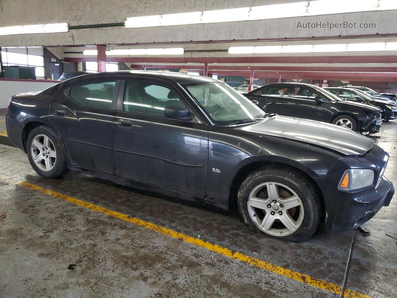 2006 Dodge Charger Se Black vin: 2B3KA43G06H305445